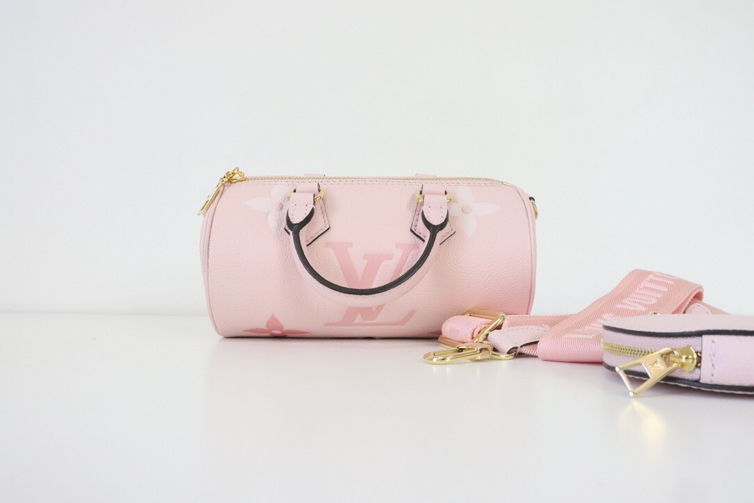 Louis Vuitton Multi Papillion Pink Empreinte Leather, New in Dustbag