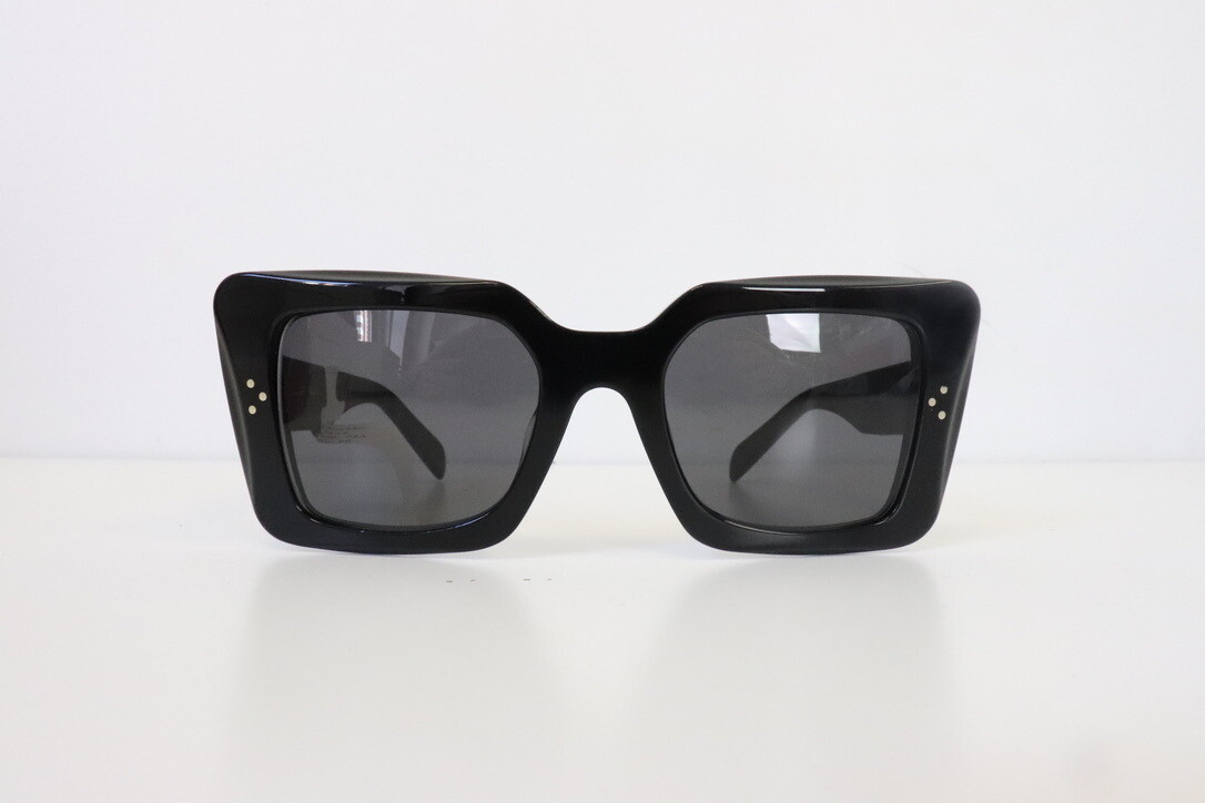 Celine Sunglasses with 3 Dots Black, New in Dustbag