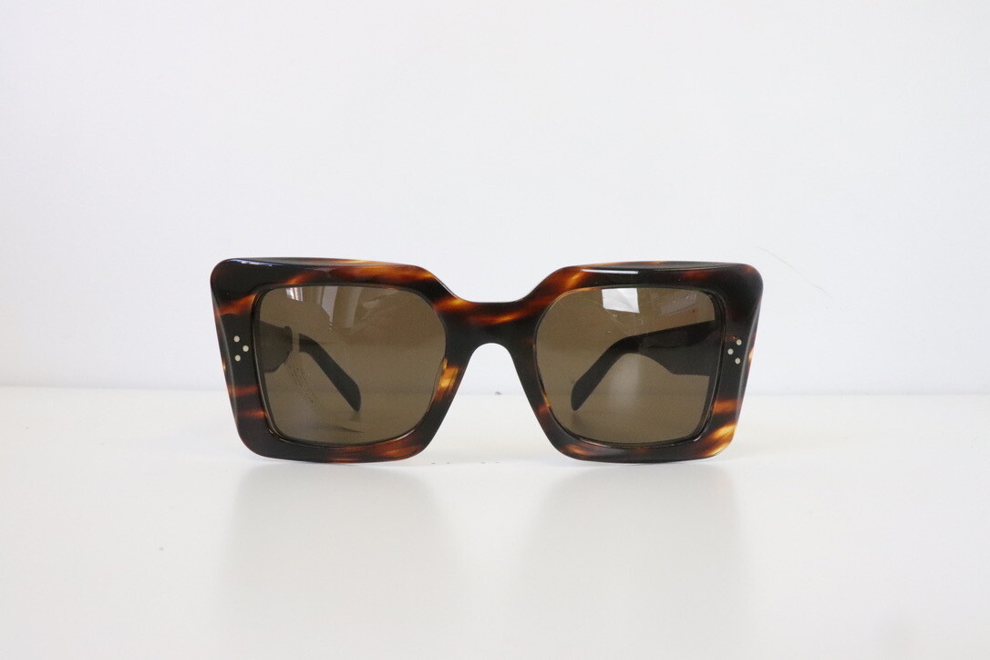 Celine Sunglasses with 3 Dots Tortoise, New in Dustbag