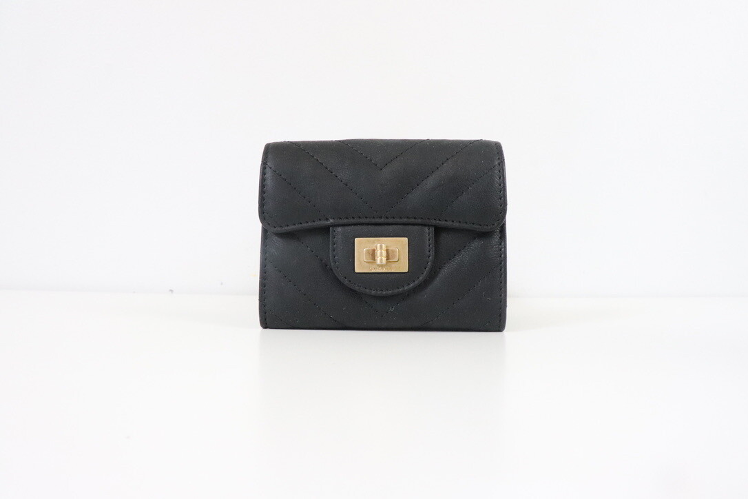 Chanel SLG 20B Black Reissue Wallet, New in Box