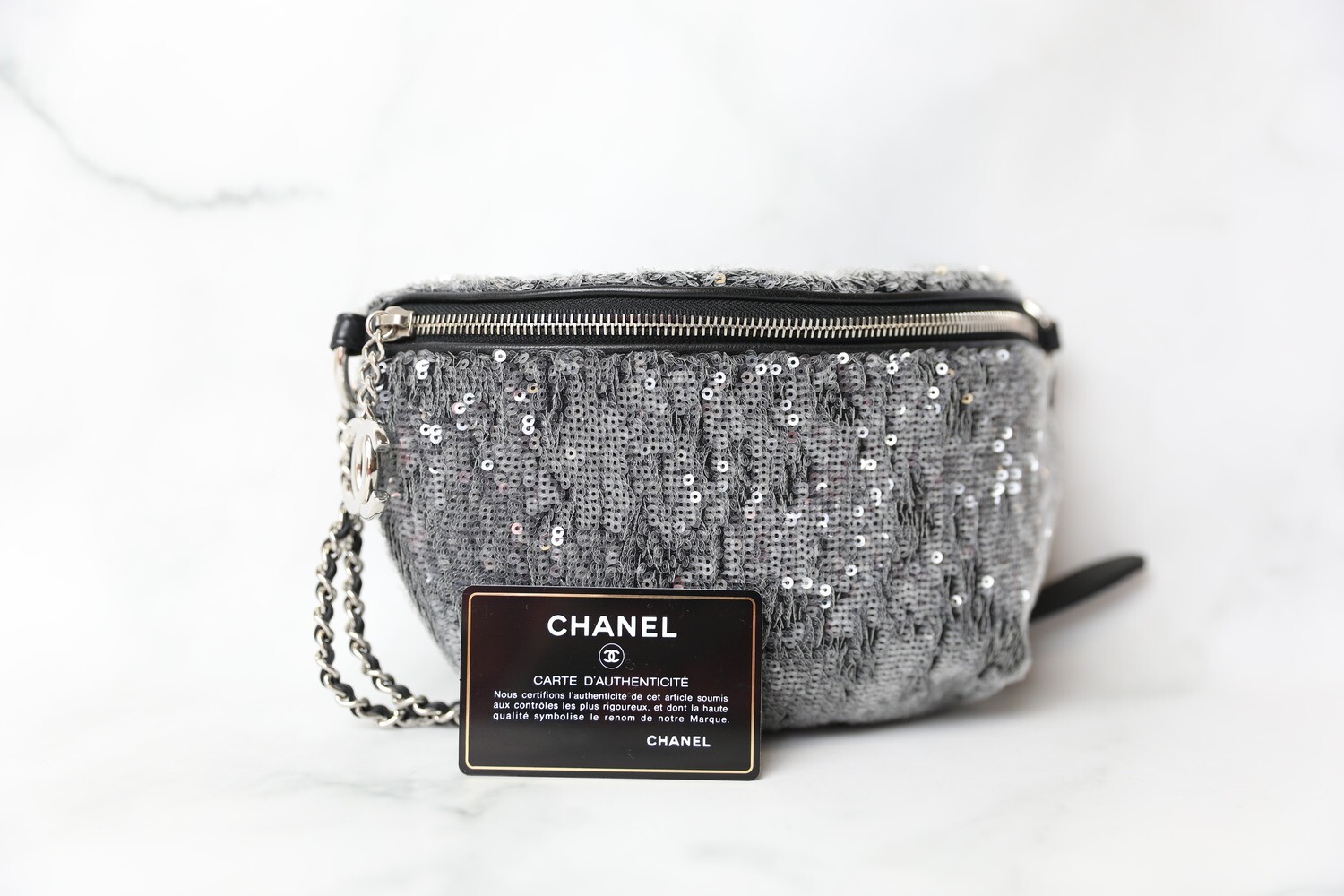 Chanel Sequin Belt Bag, Preowned in Dustbag WA001 - Julia Rose Boston