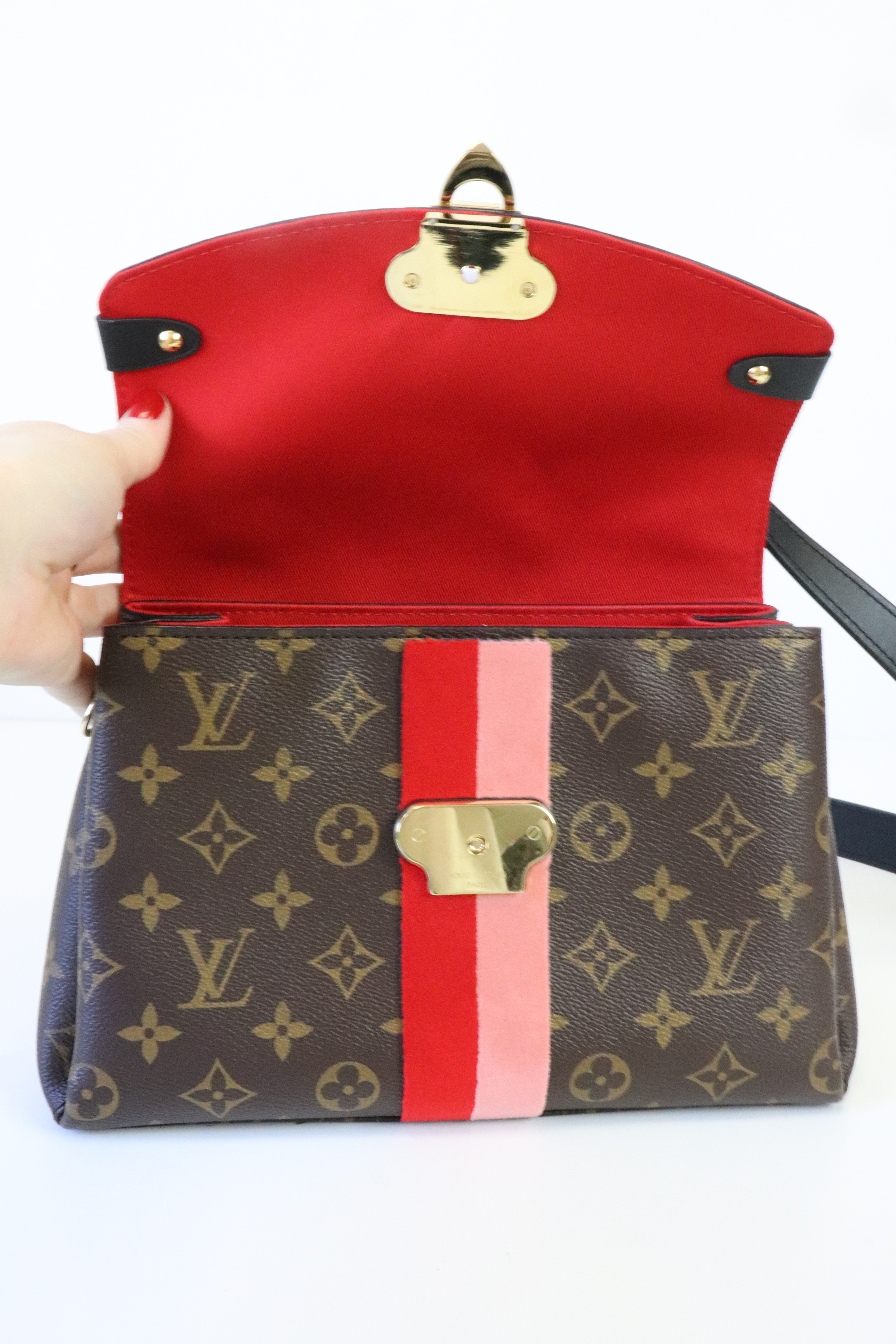 Túi xách LV nữ Louis Vuitton Georges BB Monogram 53941 chính hãng