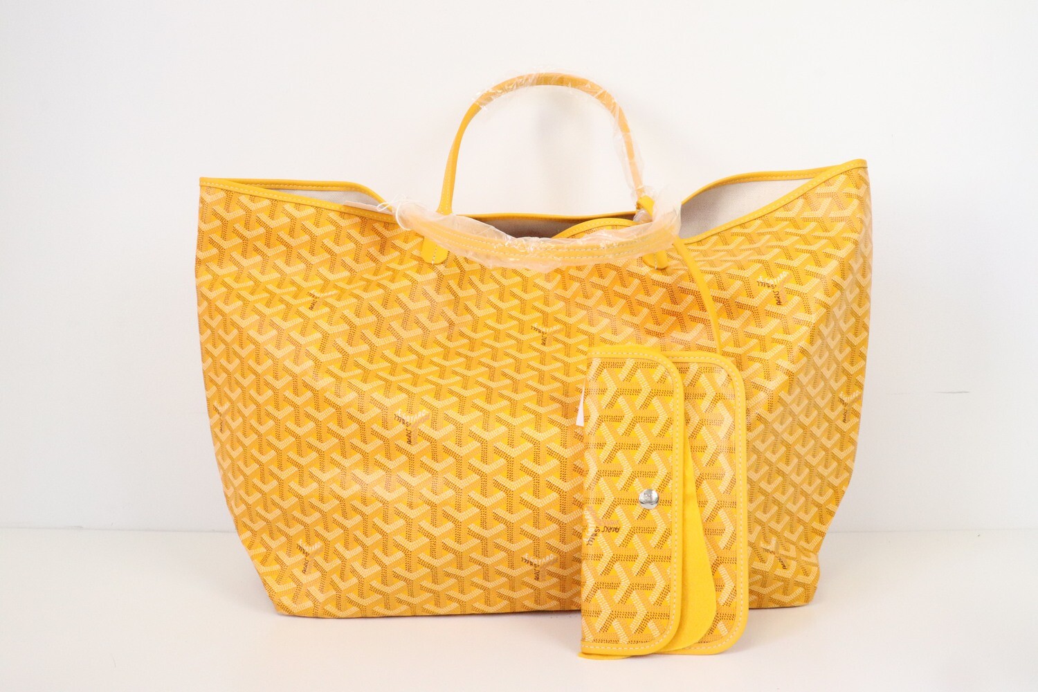 Goyard Yellow Tote Bags