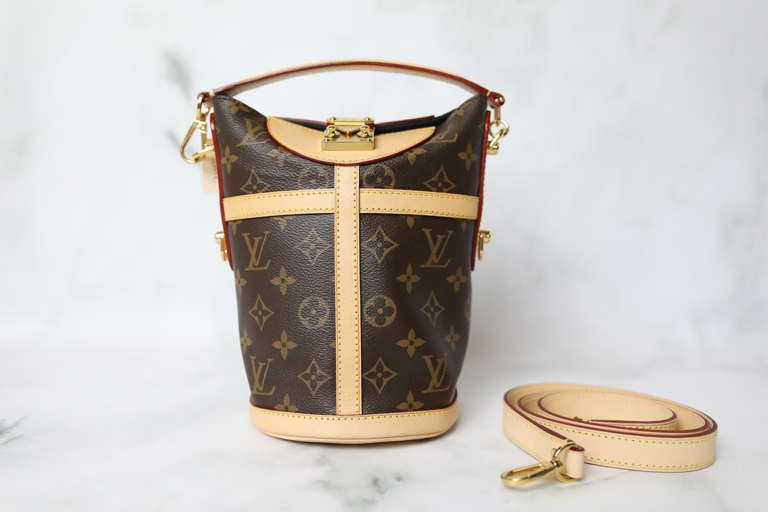 Louis Vuitton Duffle Bag, Monogram, Preowned in Box WA001