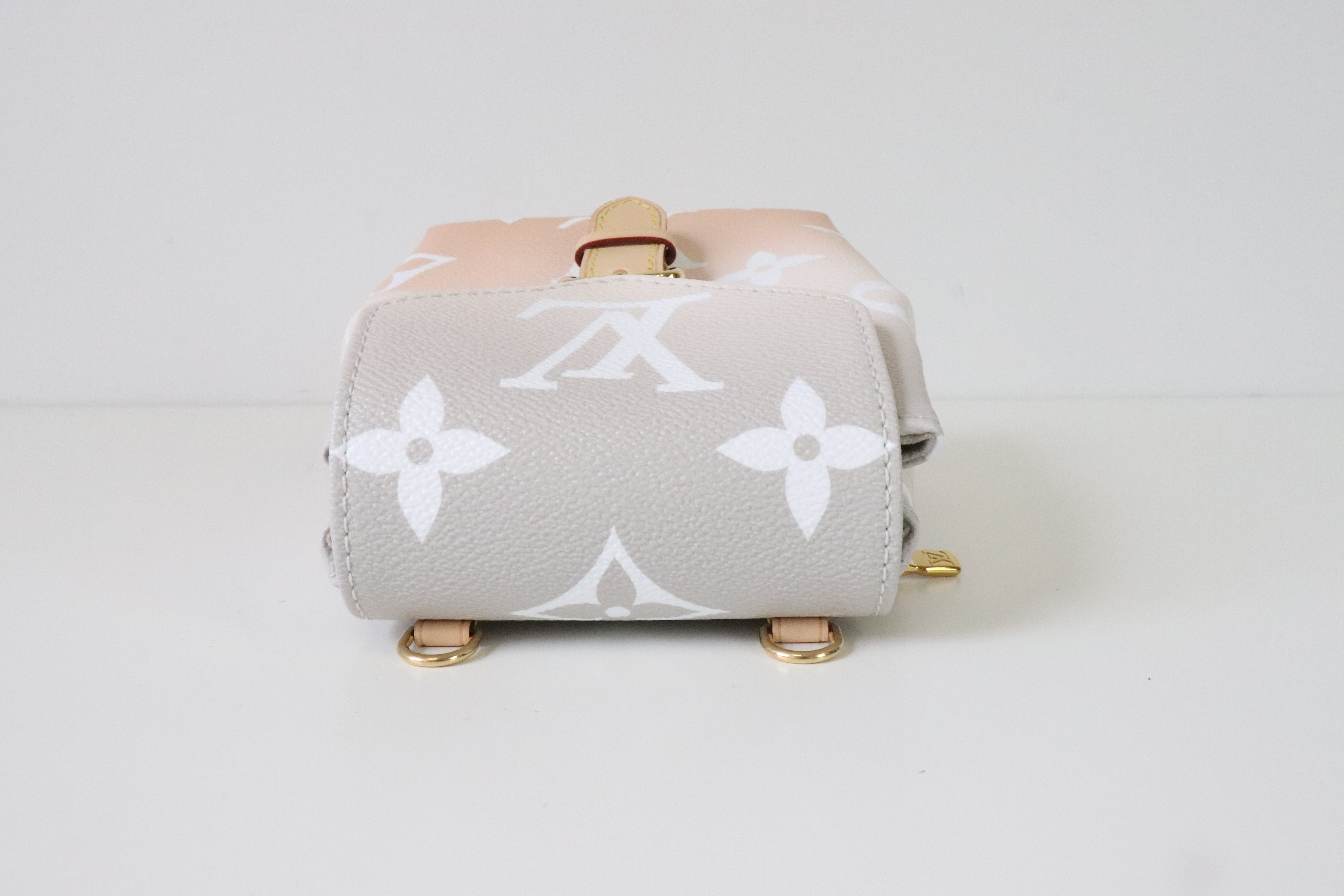 Brown Louis Vuitton Bag Checker Mini Backpack 26 (J565) - KDB Deals