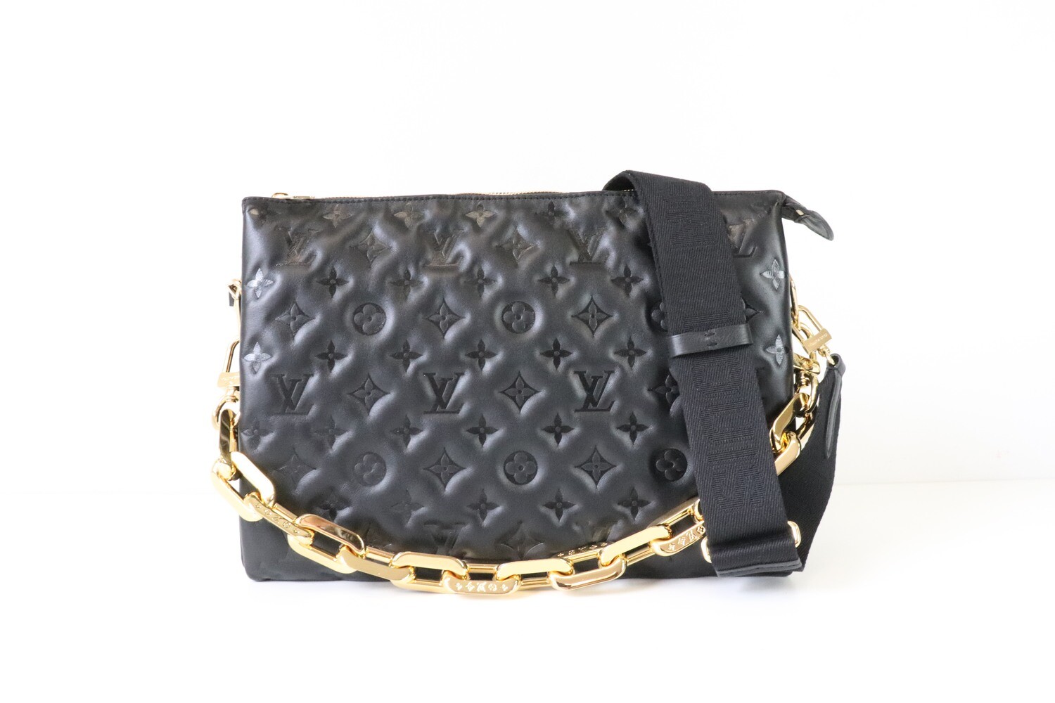Louis Vuitton Coussins MM, Black, New in Dustbag 