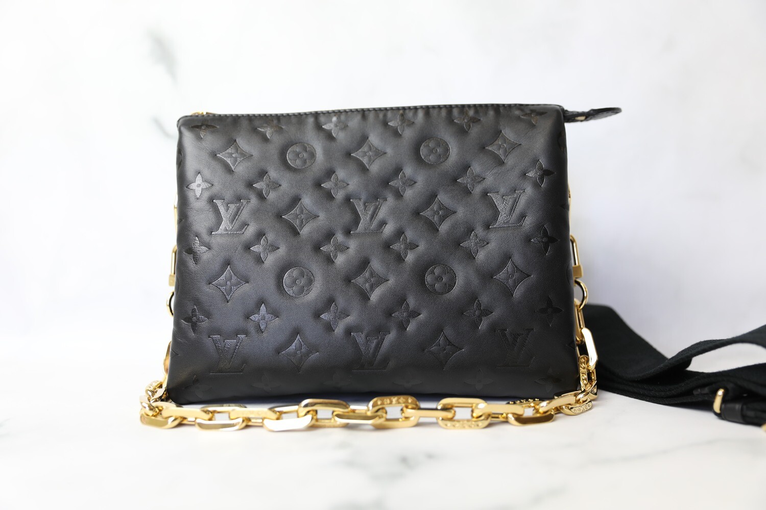 Louis Vuitton // Black Monogram Coussin MM Bag – VSP Consignment