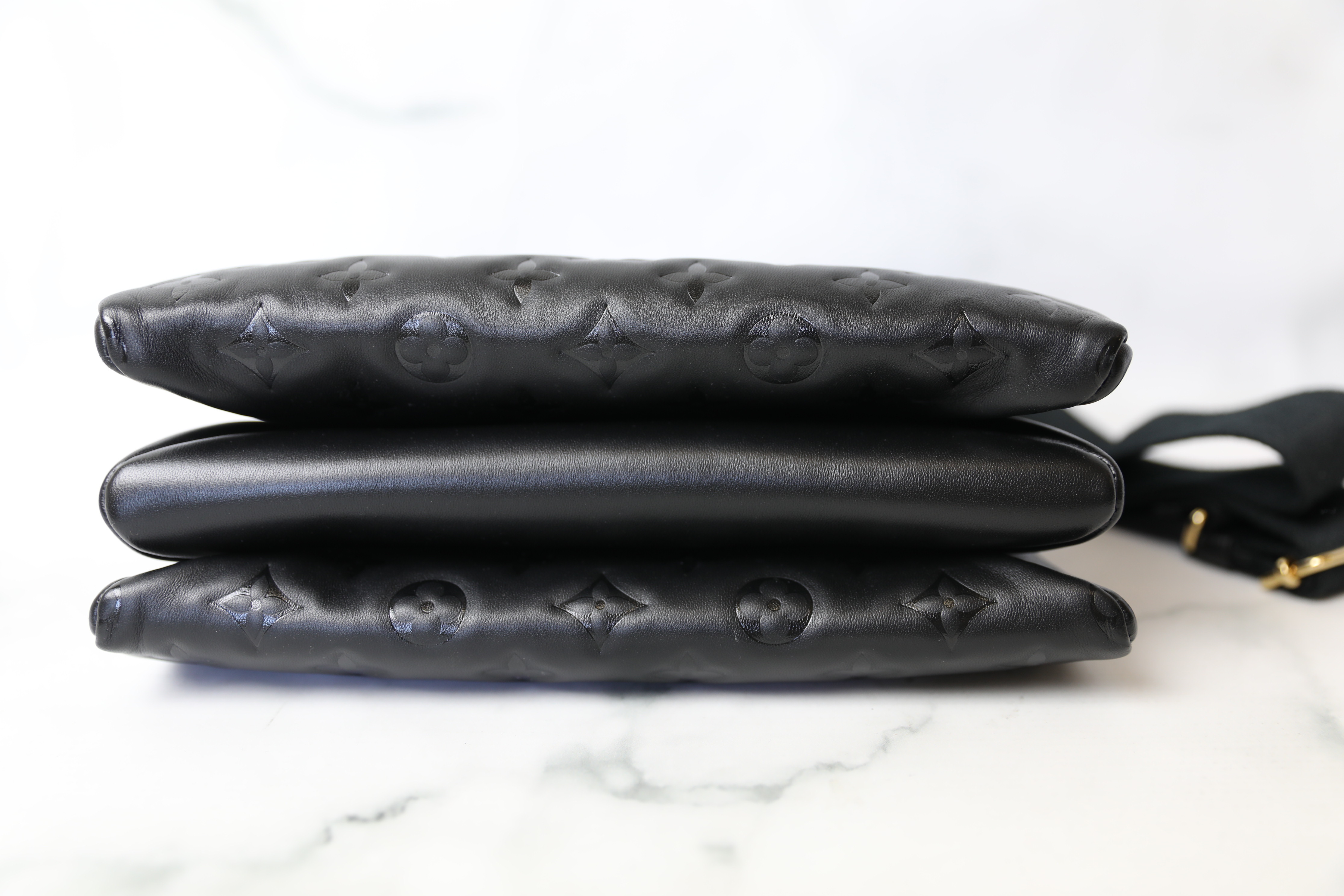 Louis Vuitton // Black Coussin MM Shoulder Bag – VSP Consignment