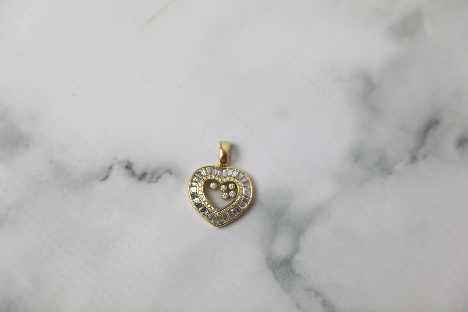 Chopard Happy Diamonds Heart Pendant, Preowned WA001