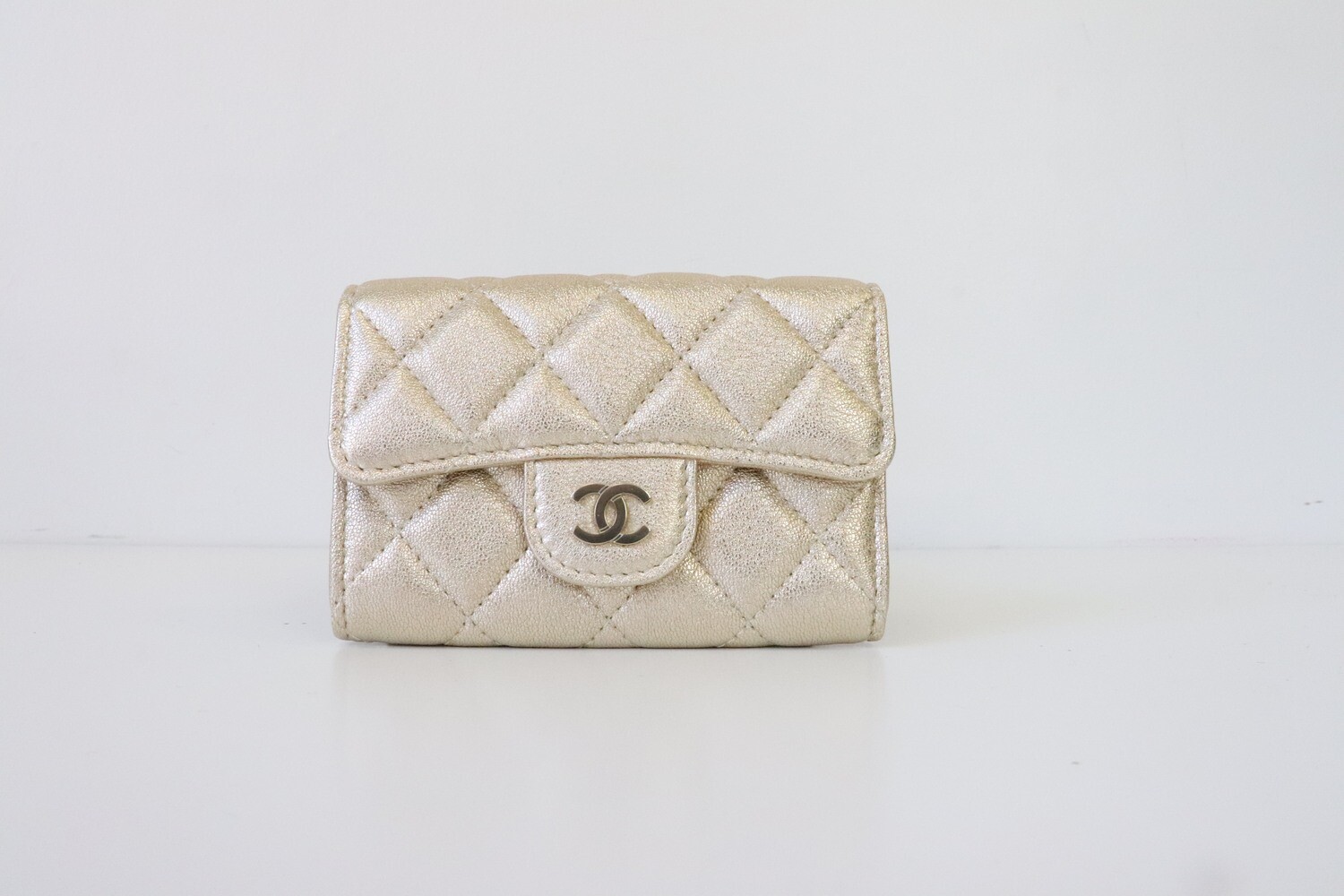 Chanel SLG Gold Wallet, New in Box