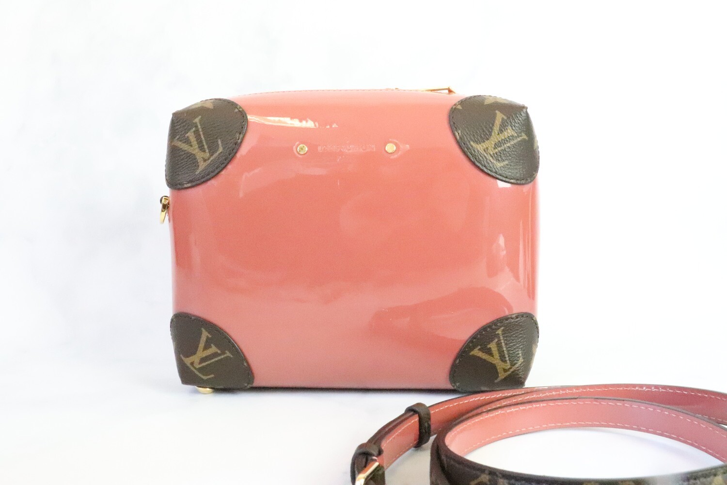 Louis Vuitton Venice Vernis Rose, Preowned in Box