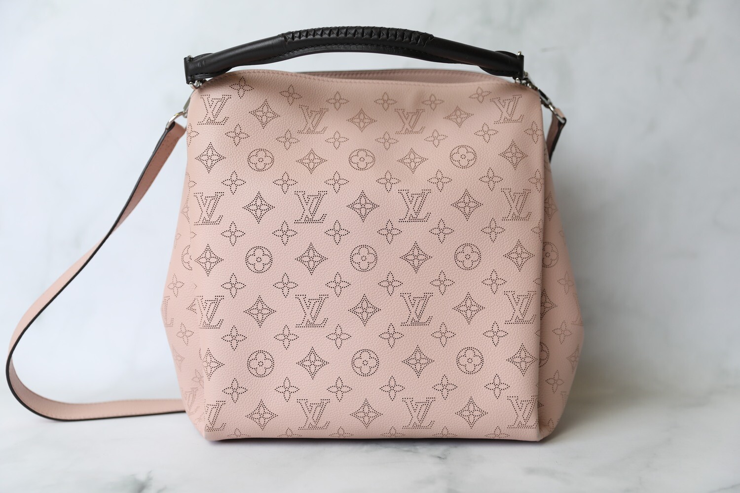 Louis Vuitton Babylone PM, Pink, Preowned in Dustbag WA001