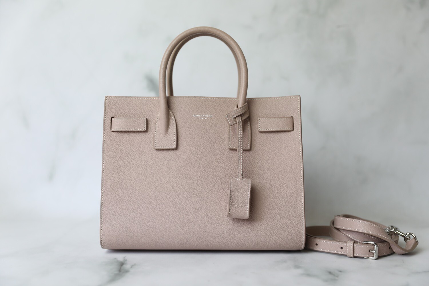 Saint Laurent Sac De Jour Baby, Light Pink, As New in Dustbag WA001