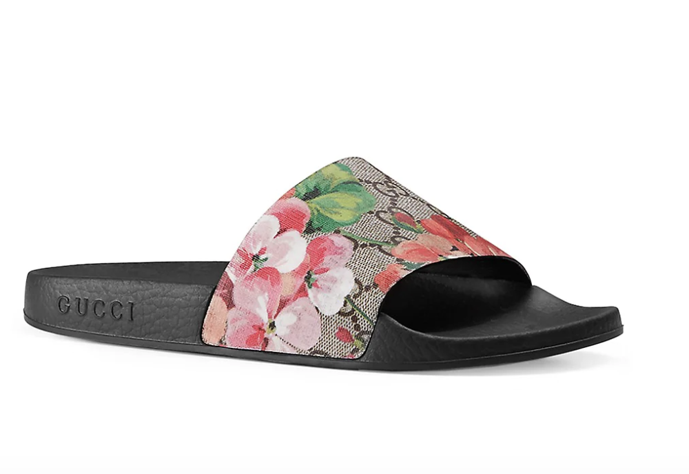 Gucci Shoes Blooms Slides, New in Box