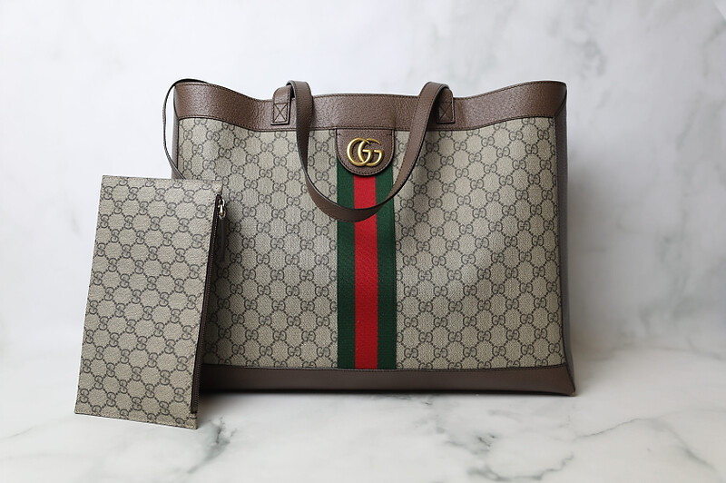 Gucci Ophidia GG Supreme Tote, Preowned in Dustbag WA001