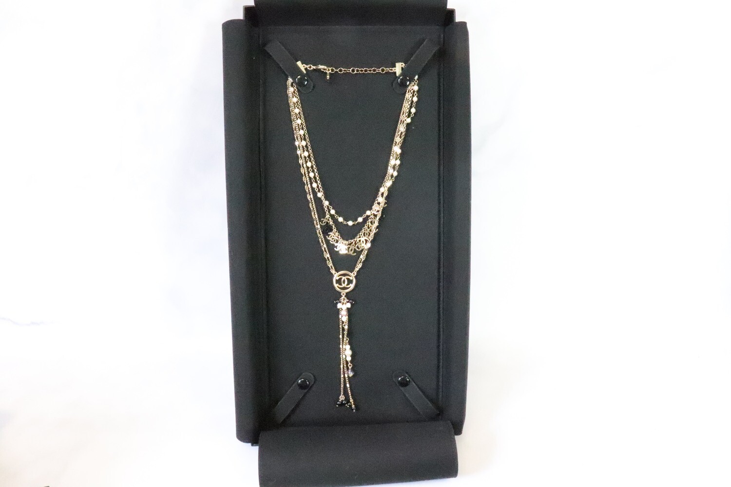 Chanel Necklace, Dangling Charm, New In Box