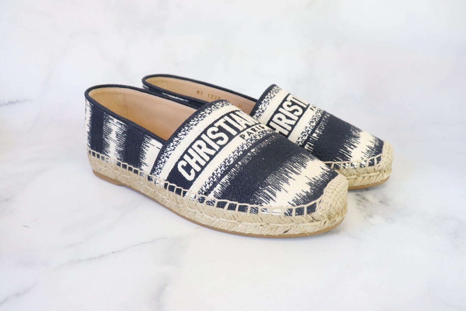 Dior Shoes Espadrilles Navy, New in Box