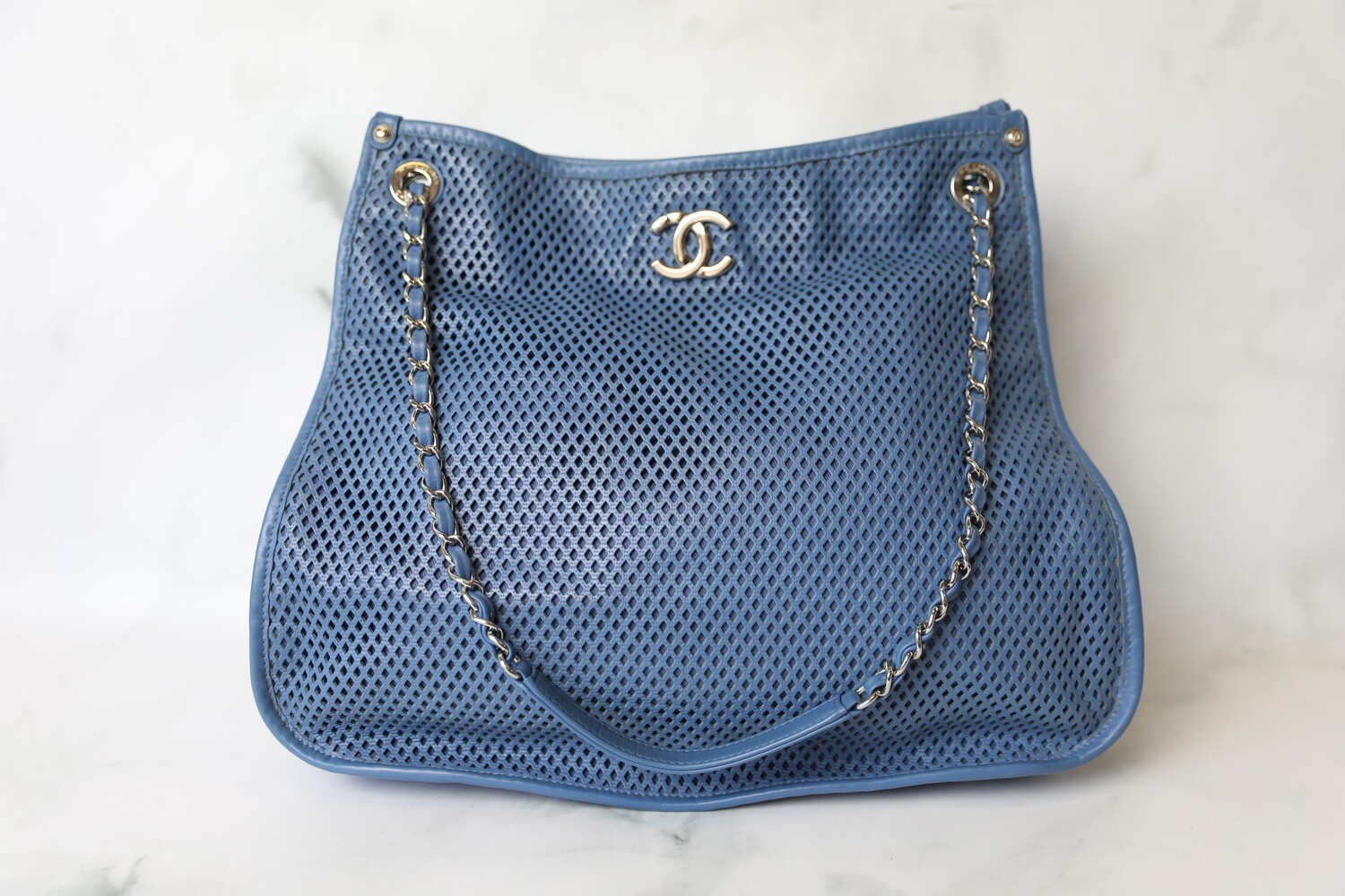 perforated chanel bag