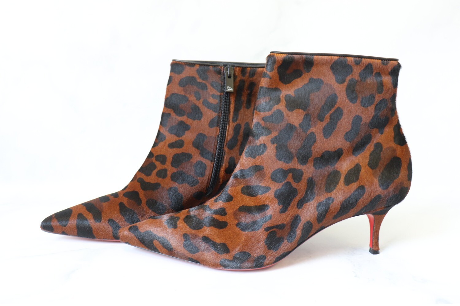 Christian Louboutin Boots Pony Hair, Like New in Box, Size 39.5