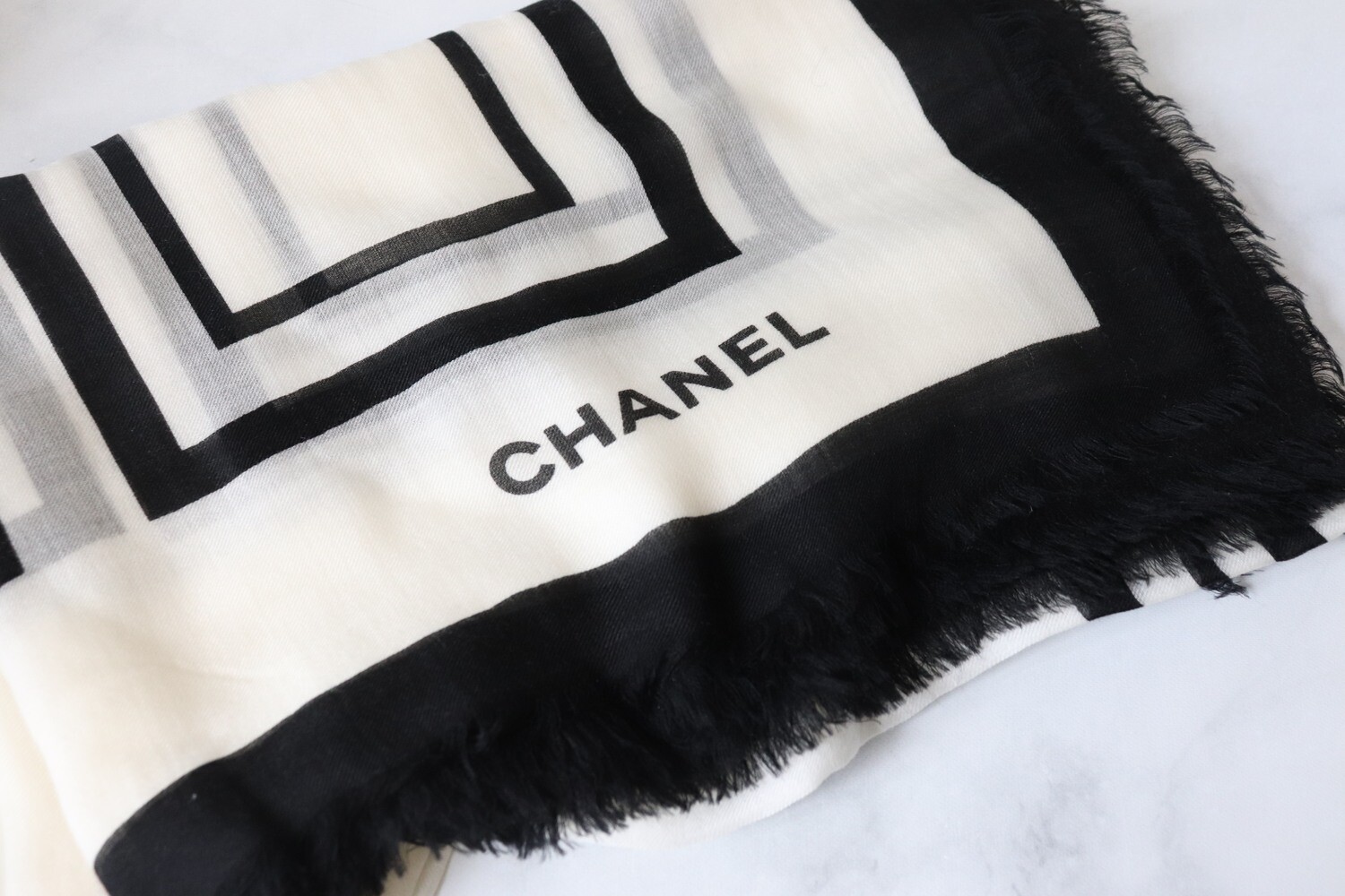 Chanel Cashmere Scarf, New without Box