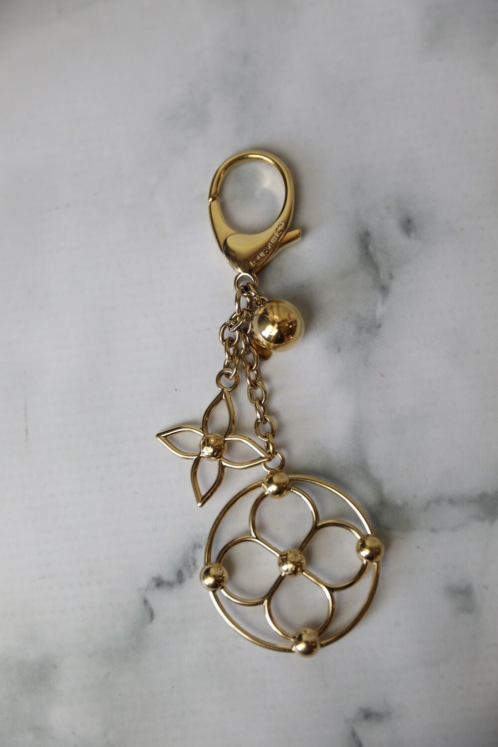Louis Vuitton Charm, Gold Tone, Preowned - No Box Or Dustbag WA001