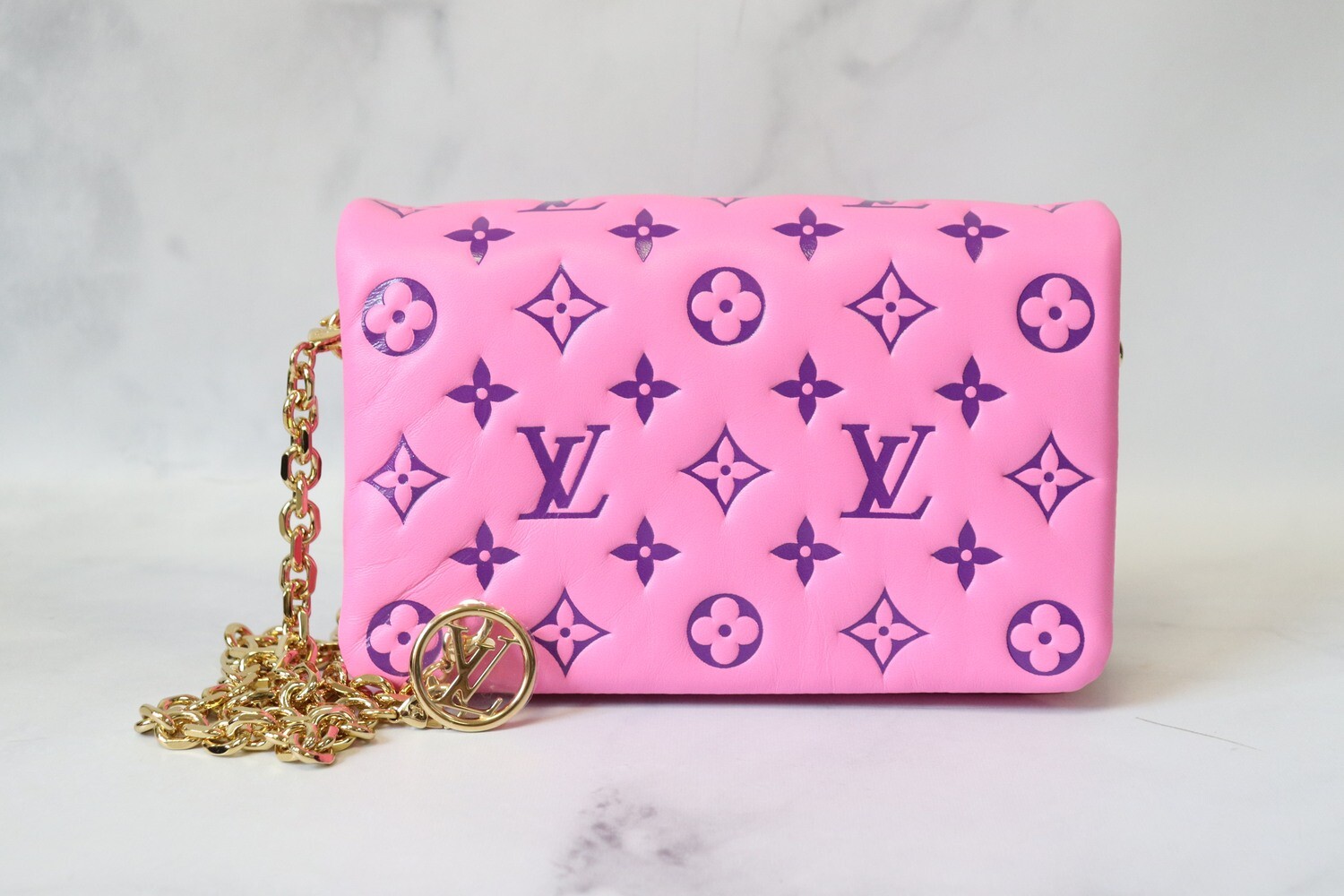 Louis Vuitton Mini Coussins, Pink, New in Box