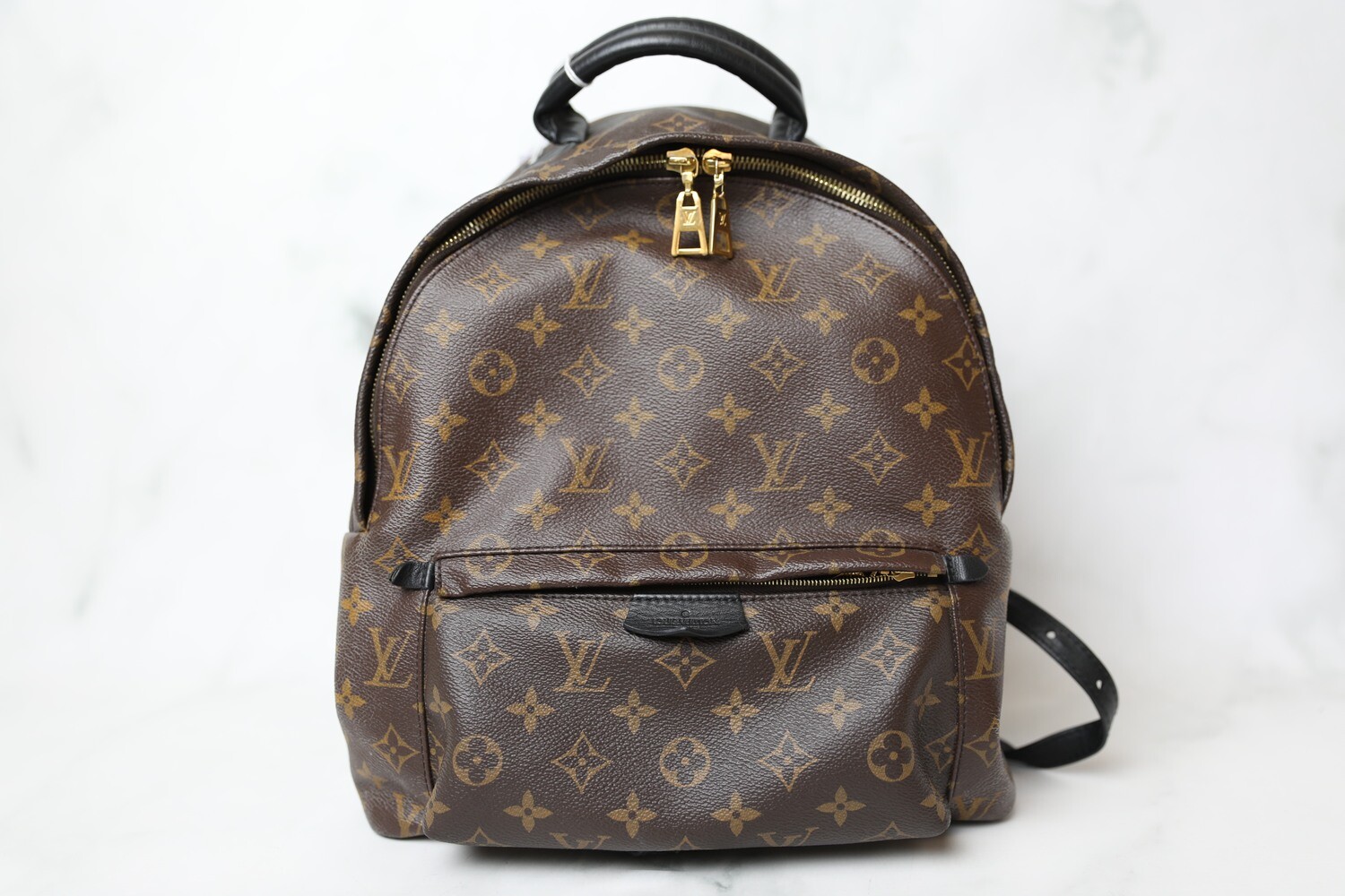 Louis Vuitton Palm Springs Backpack MM, Monogram, Preowned in Box WA001