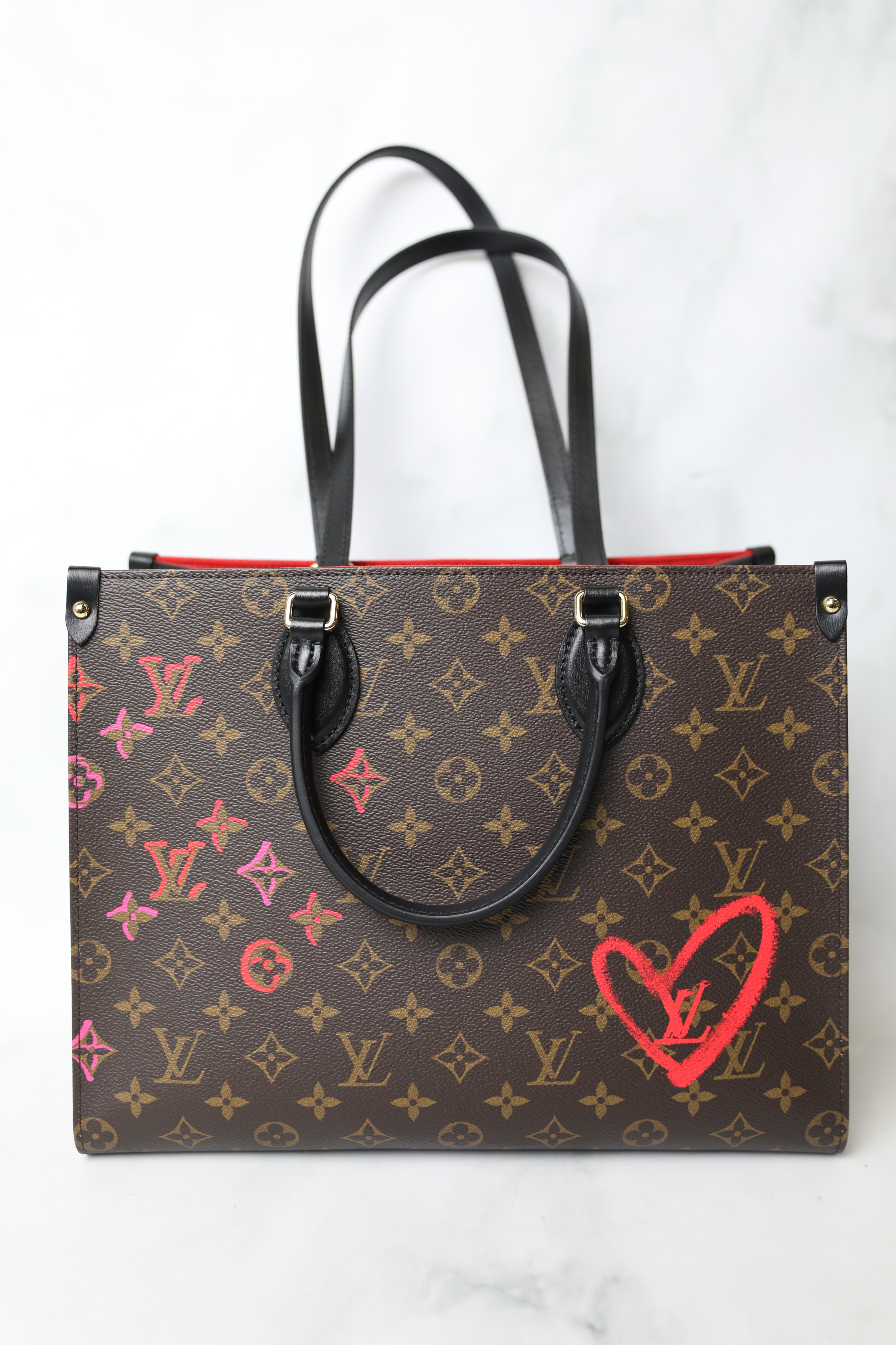 Louis Vuitton On The Go MM, Fall In Love, New in Box WA001 2643015123
