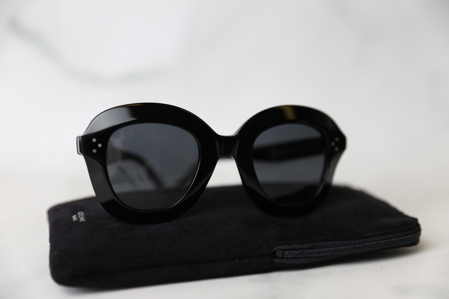 Celine Round Sunglasses, As New in Dust Pouch WA001