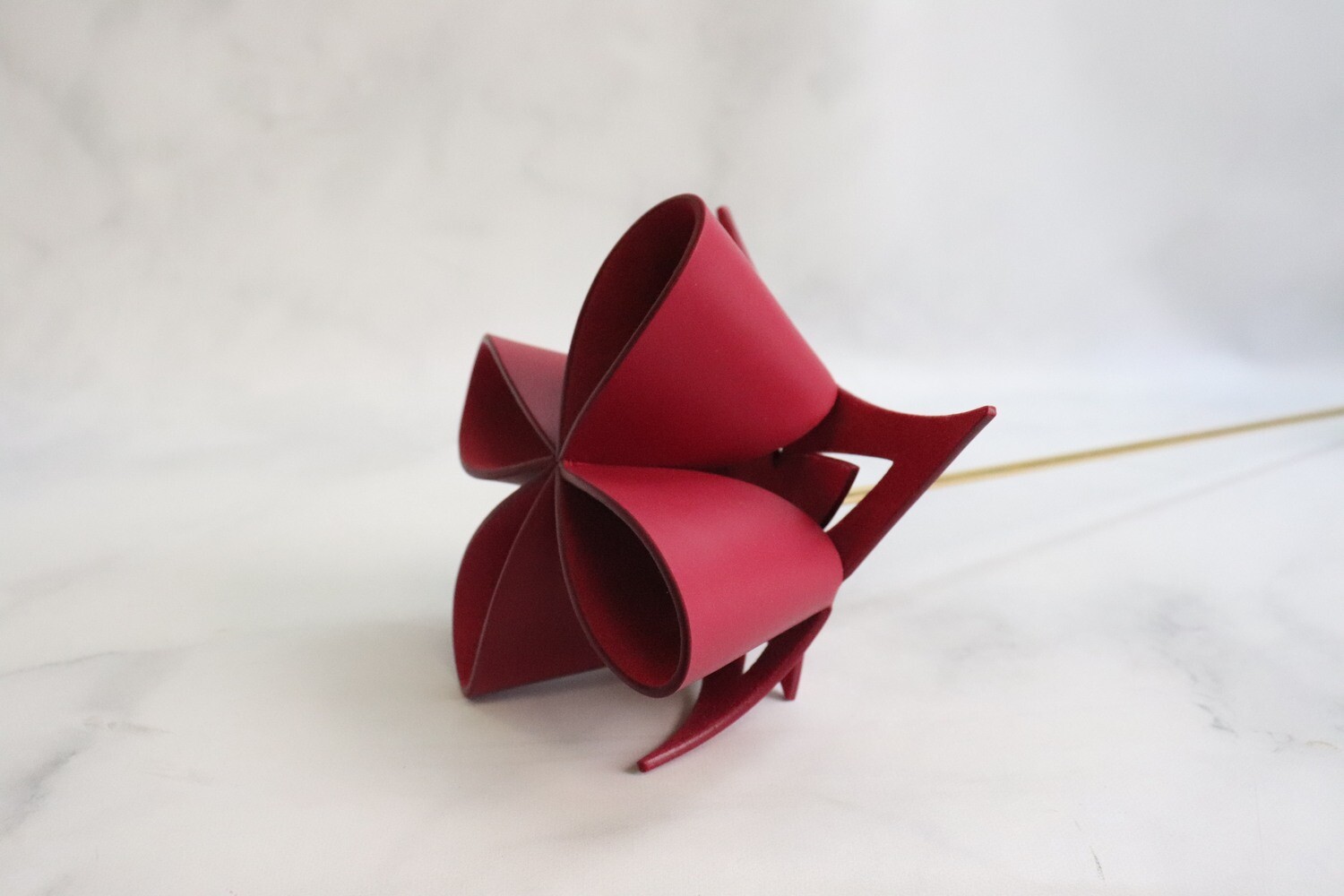 Louis Vuitton Origami Flower, Burgundy, New in Tissue