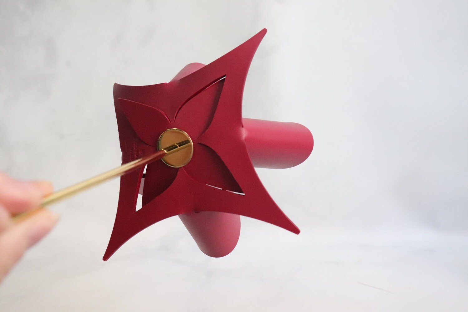 Louis Vuitton Origami Flower, Burgundy, New in Tissue