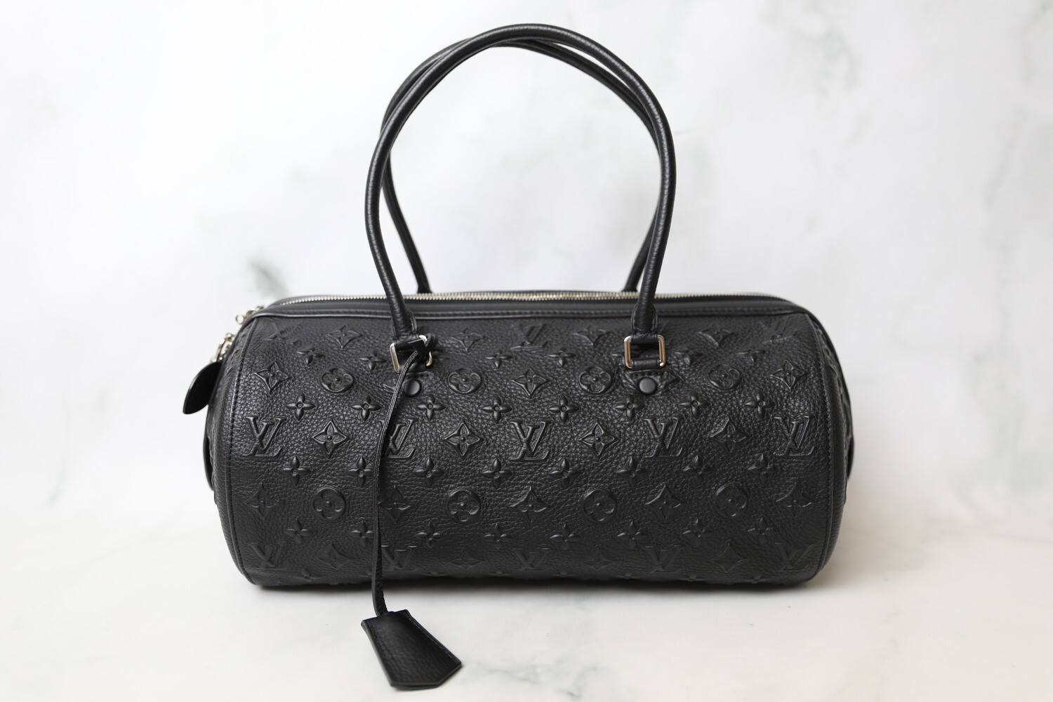 Louis Vuitton Neo Papillon GM, Black, Preowned in Dustbag WA001