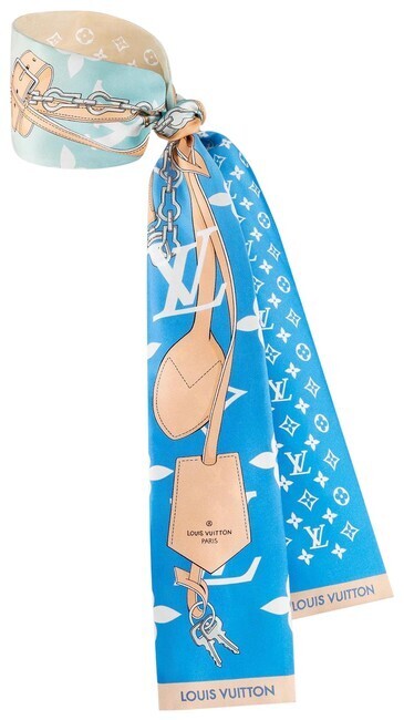 Louis Vuitton Twilly Bandeau Silk, New - No Box