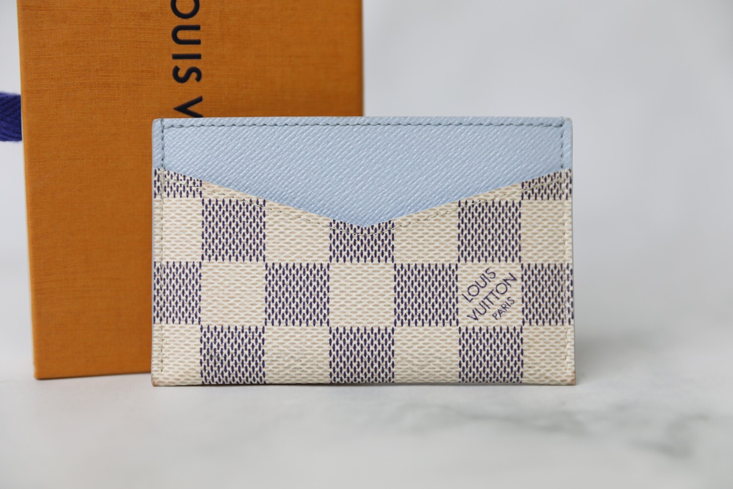 Louis Vuitton Daily CardHolder Olympe Cardholder, Azur and Blue