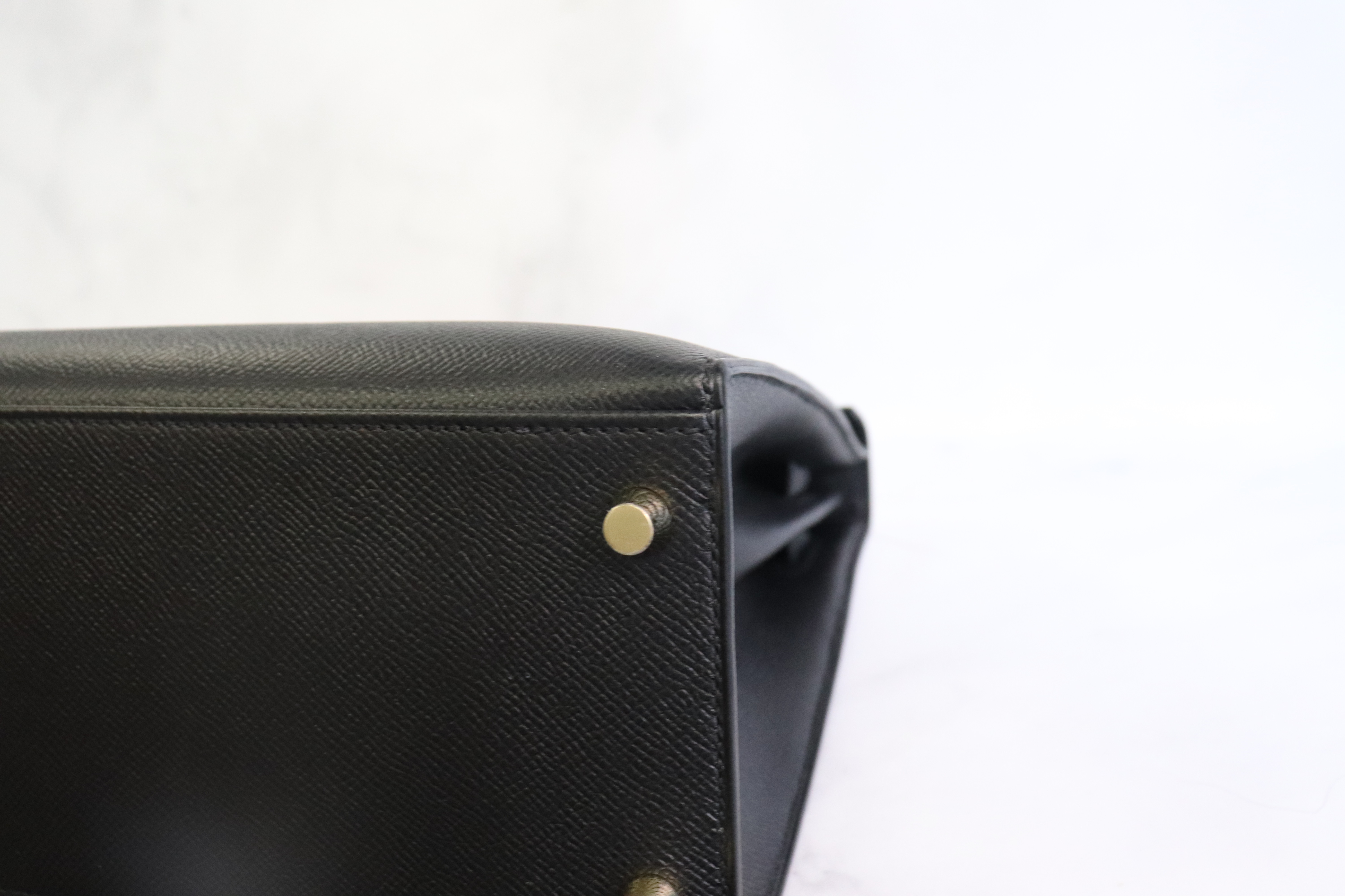 Hermès Box Kelly II Sellier 28 - Black Shoulder Bags, Handbags