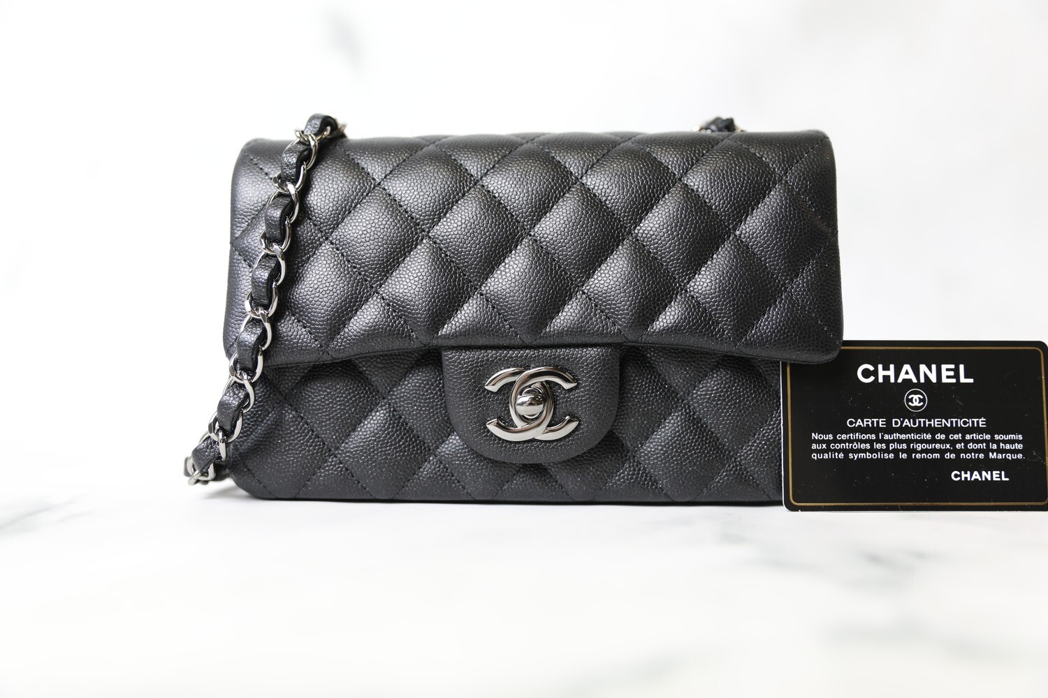 Chanel Quilted Side Note Flap, Black Lambskin with Gold Hardware, Black  Lambskin with Gold Hardware, New in Box, Julia…