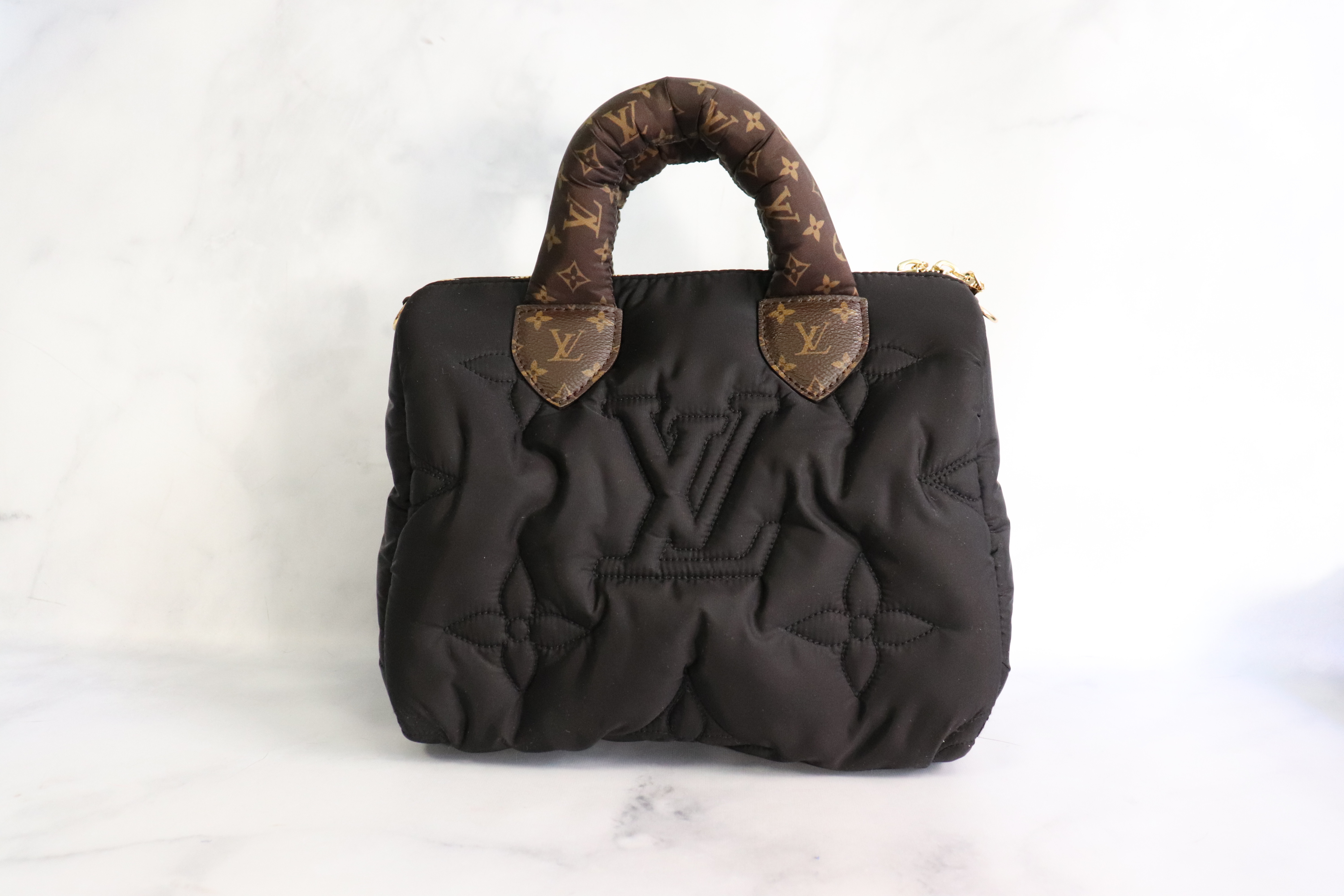 Louis Vuitton Speedy 25 Puffer Bag, Monogram Top Handle, New in Dustbag -  Julia Rose Boston