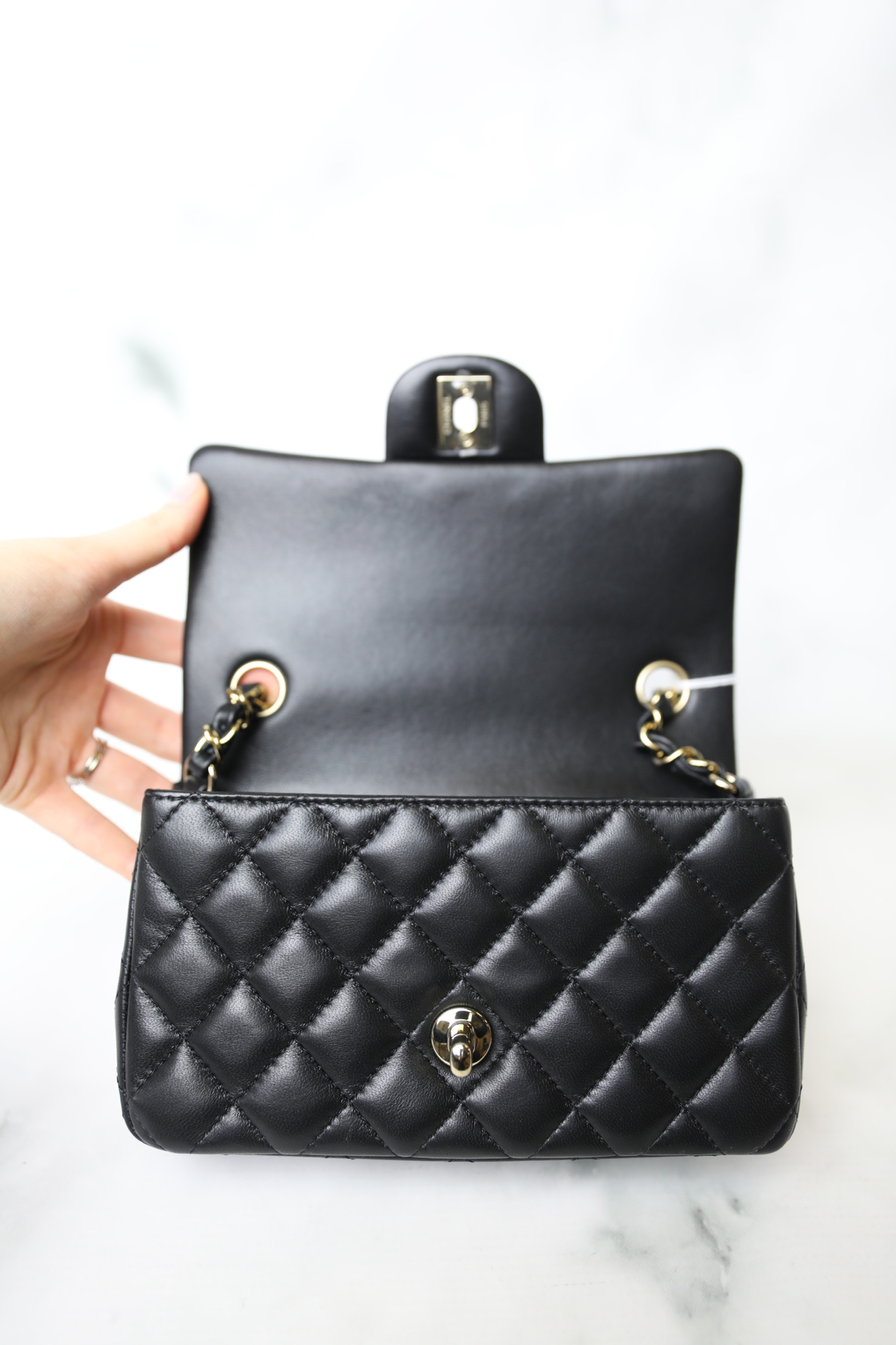 Chanel Heart Bag, Large, Black Lambskin Leather, Gold Hardware, New in Box  WA001
