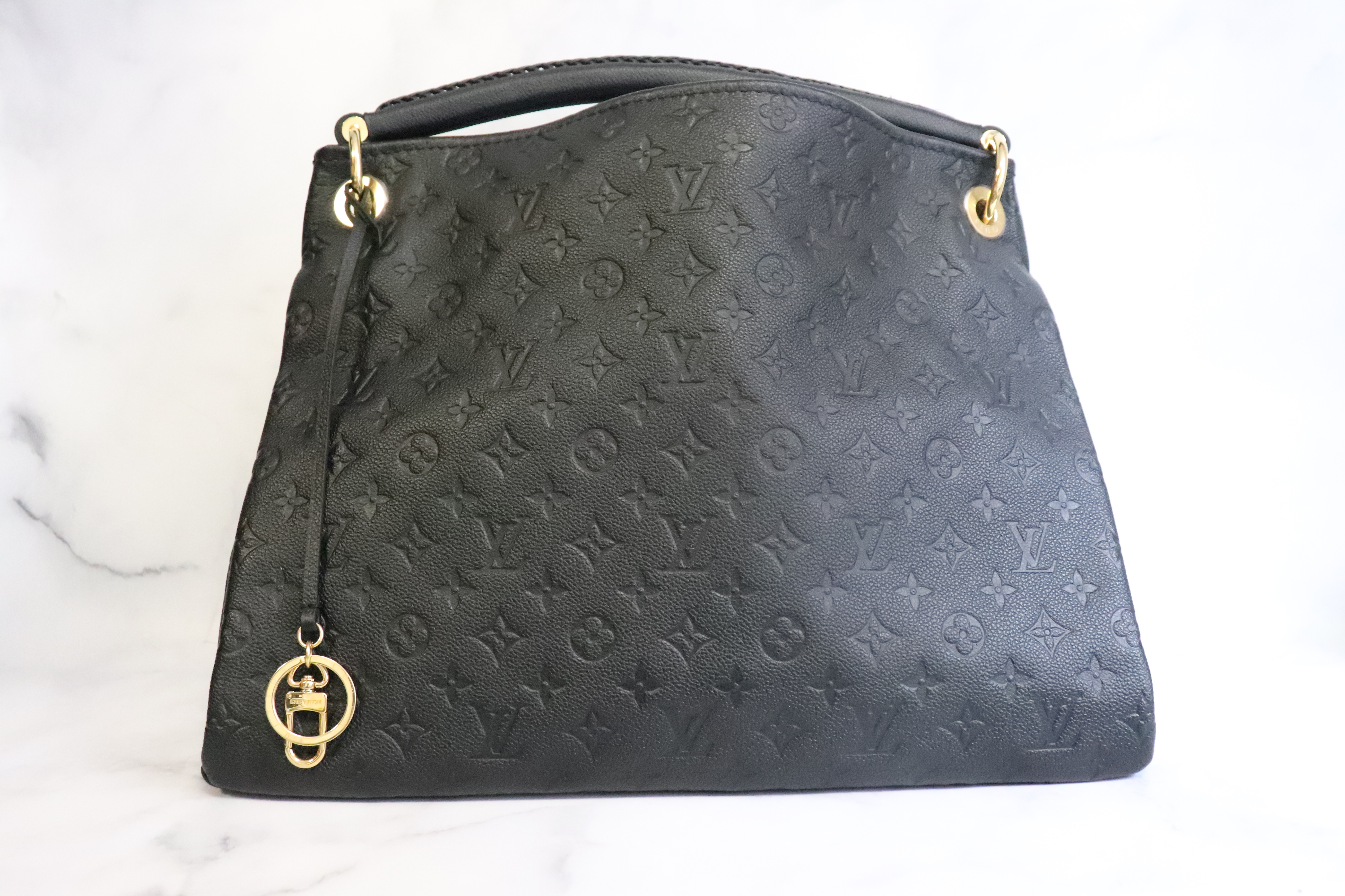 Louis Vuitton Artsy MM, Black, Preowned in Dustbag - Julia Rose
