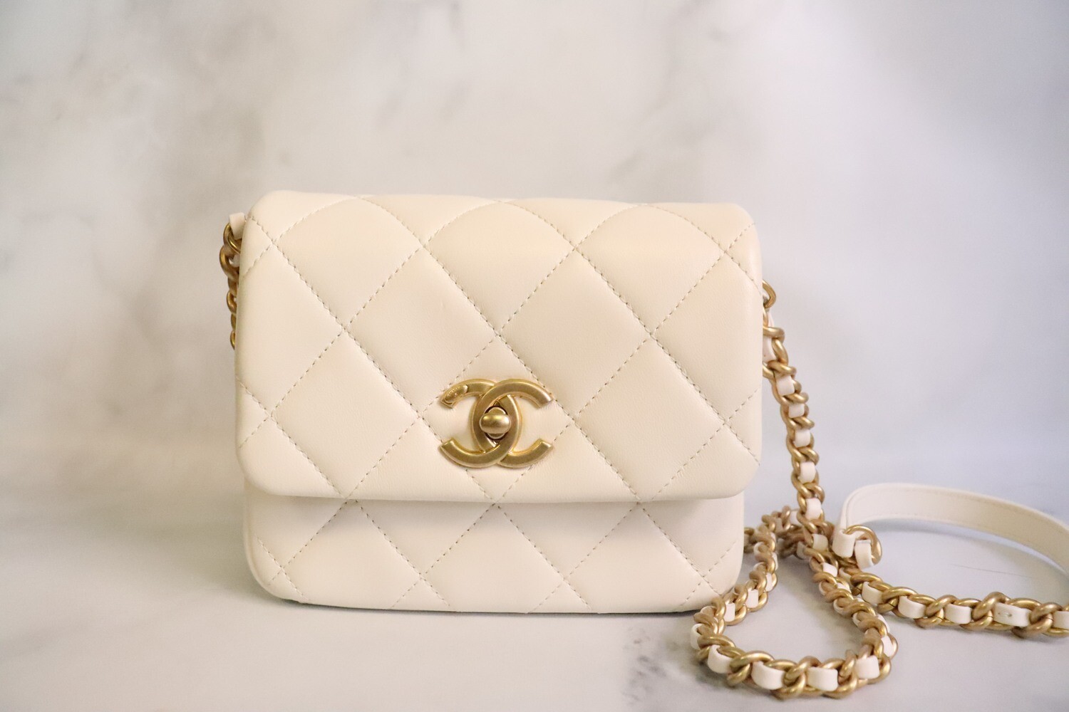 Chanel Small Classic Double Flap Bag - Neutrals Shoulder Bags