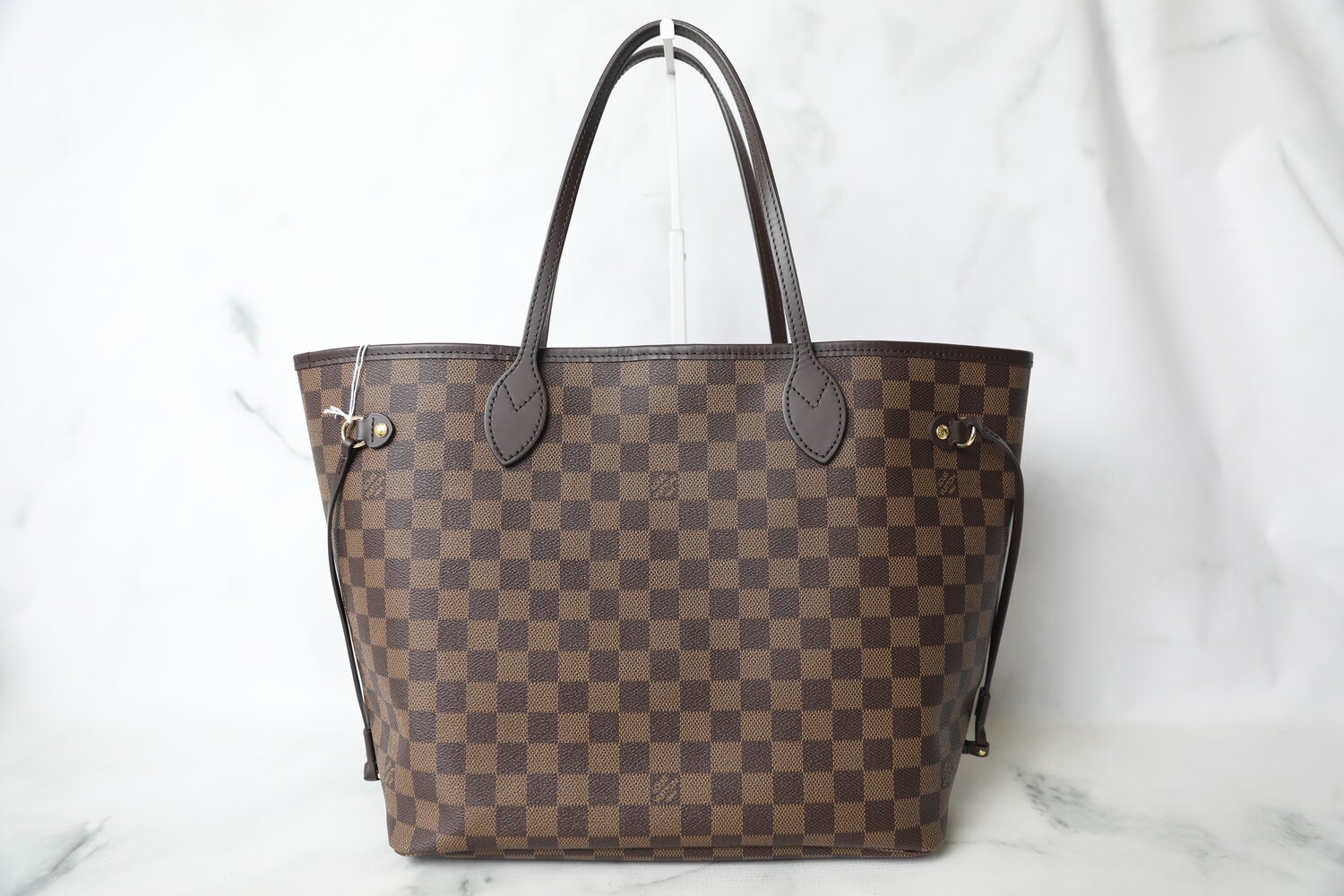 Louis Vuitton Neverfull MM, Damier Ebene with Pink Lining, New in Dustbag  (No Pouch) - Julia Rose Boston | Shop