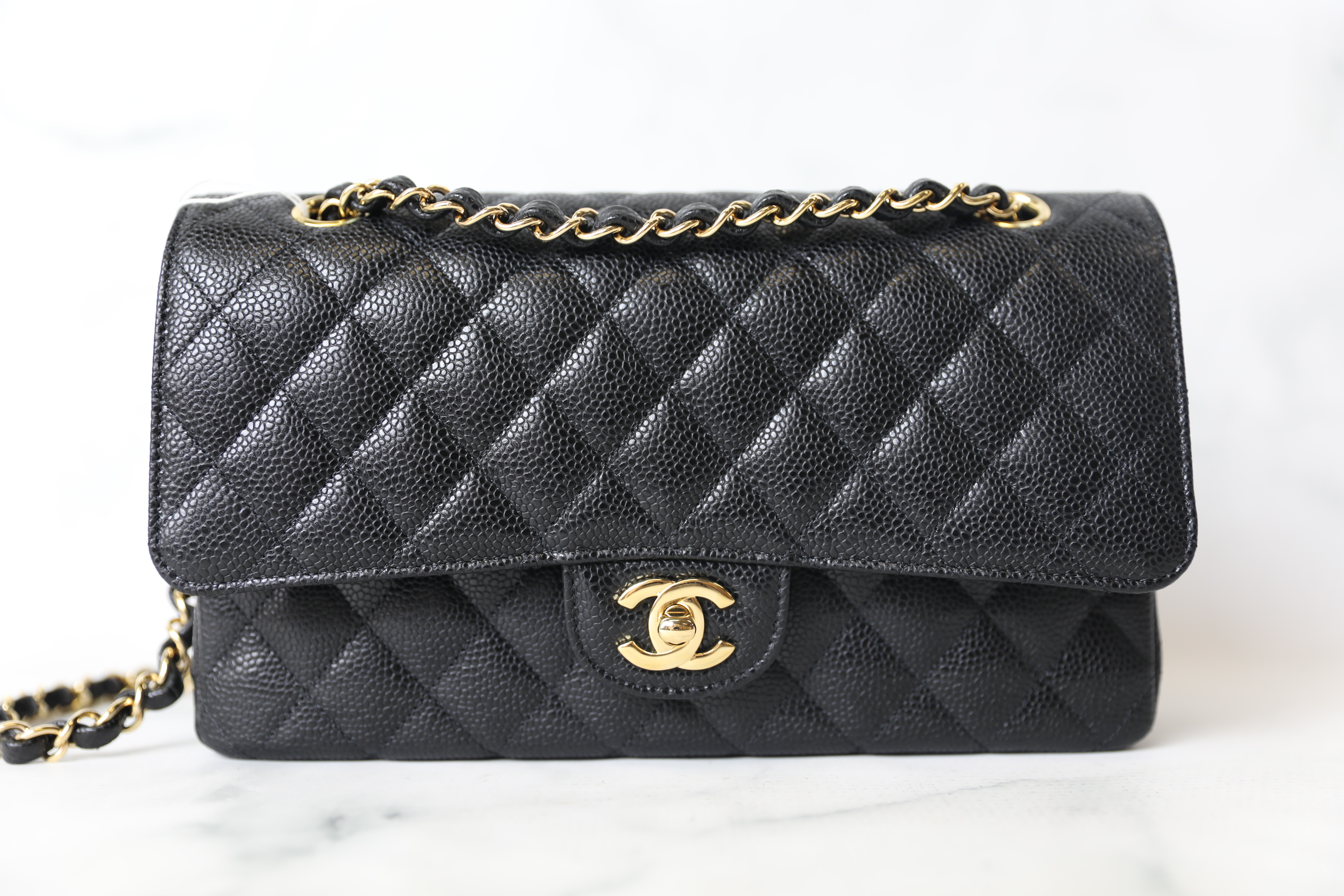 Chanel Classic Medium, Tiffany Blue Caviar with Gold Hardware, Preowned in  Dustbag WA001 - Julia Rose Boston