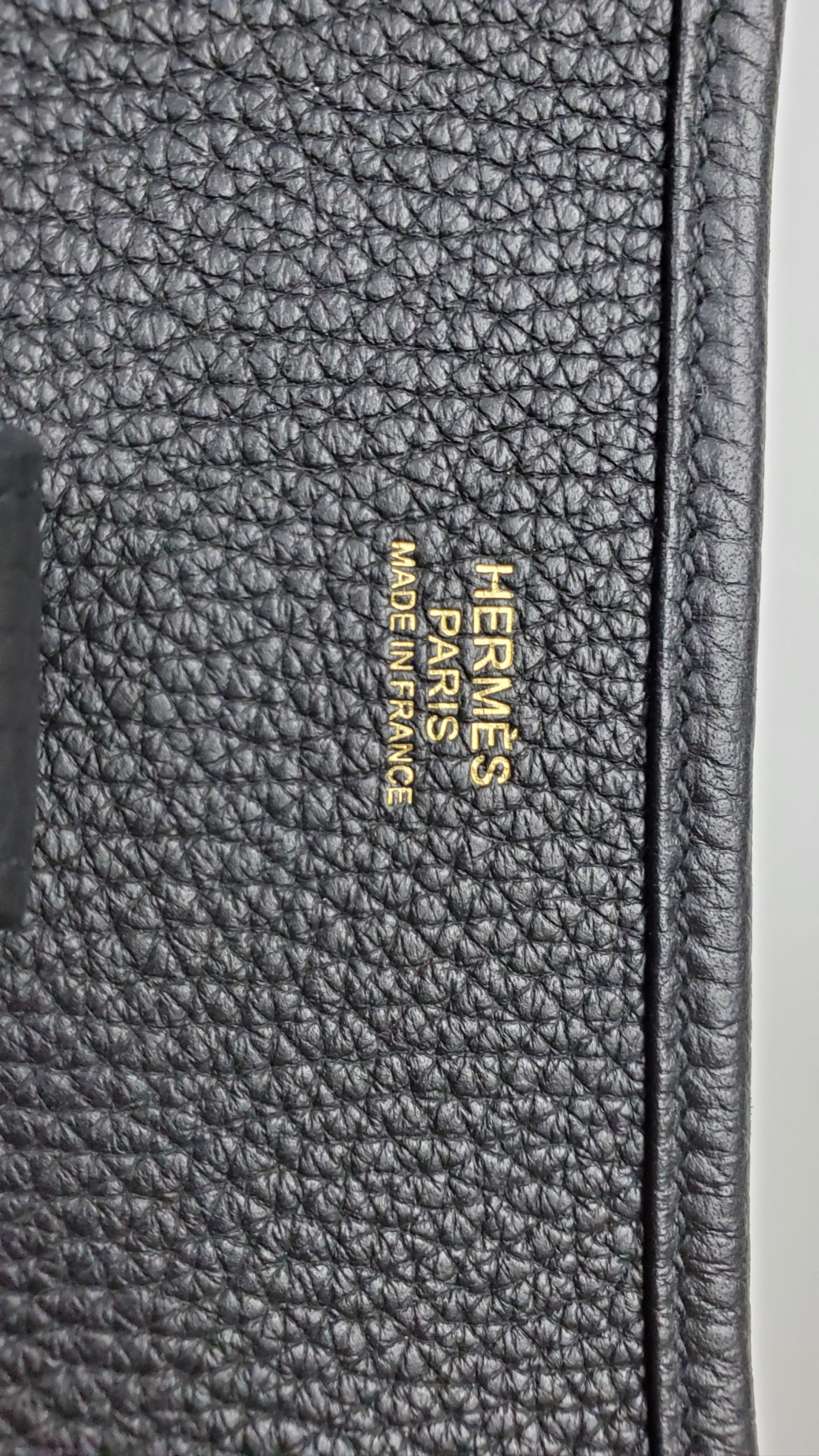 Hermes Evelyne PM, Black with Gold Hardware, New in Box - Julia