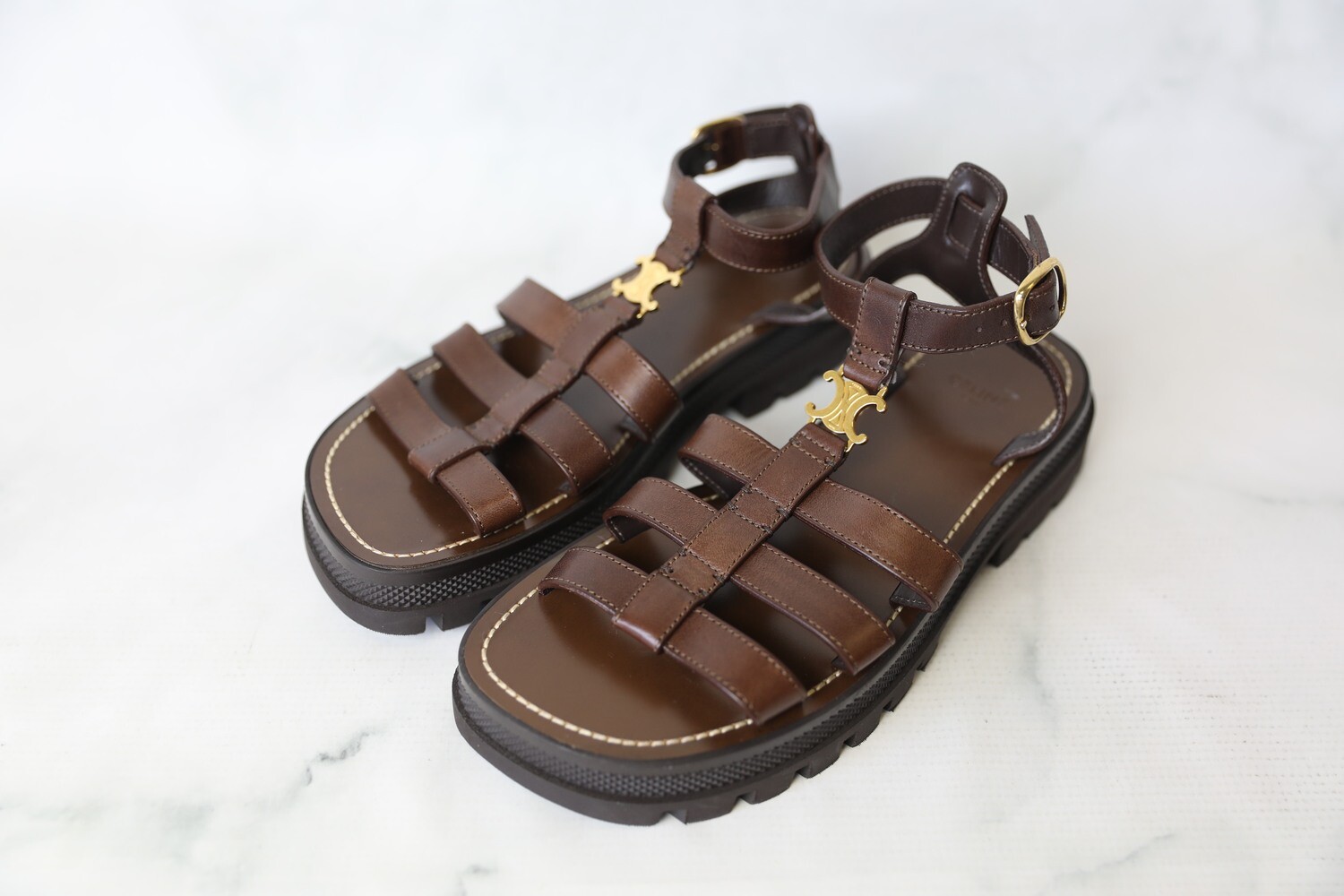 Celine gladiator sandals hot sale