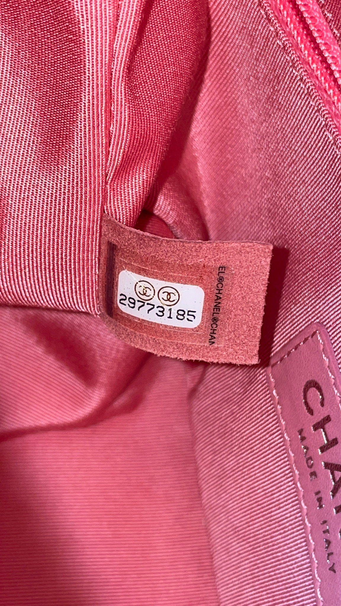Chanel Gabrielle bag Pink Silk ref.857022 - Joli Closet