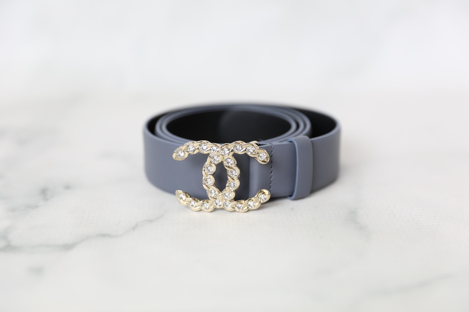 Chanel Grey Belt luxury-women-chanel-used-  main image 2