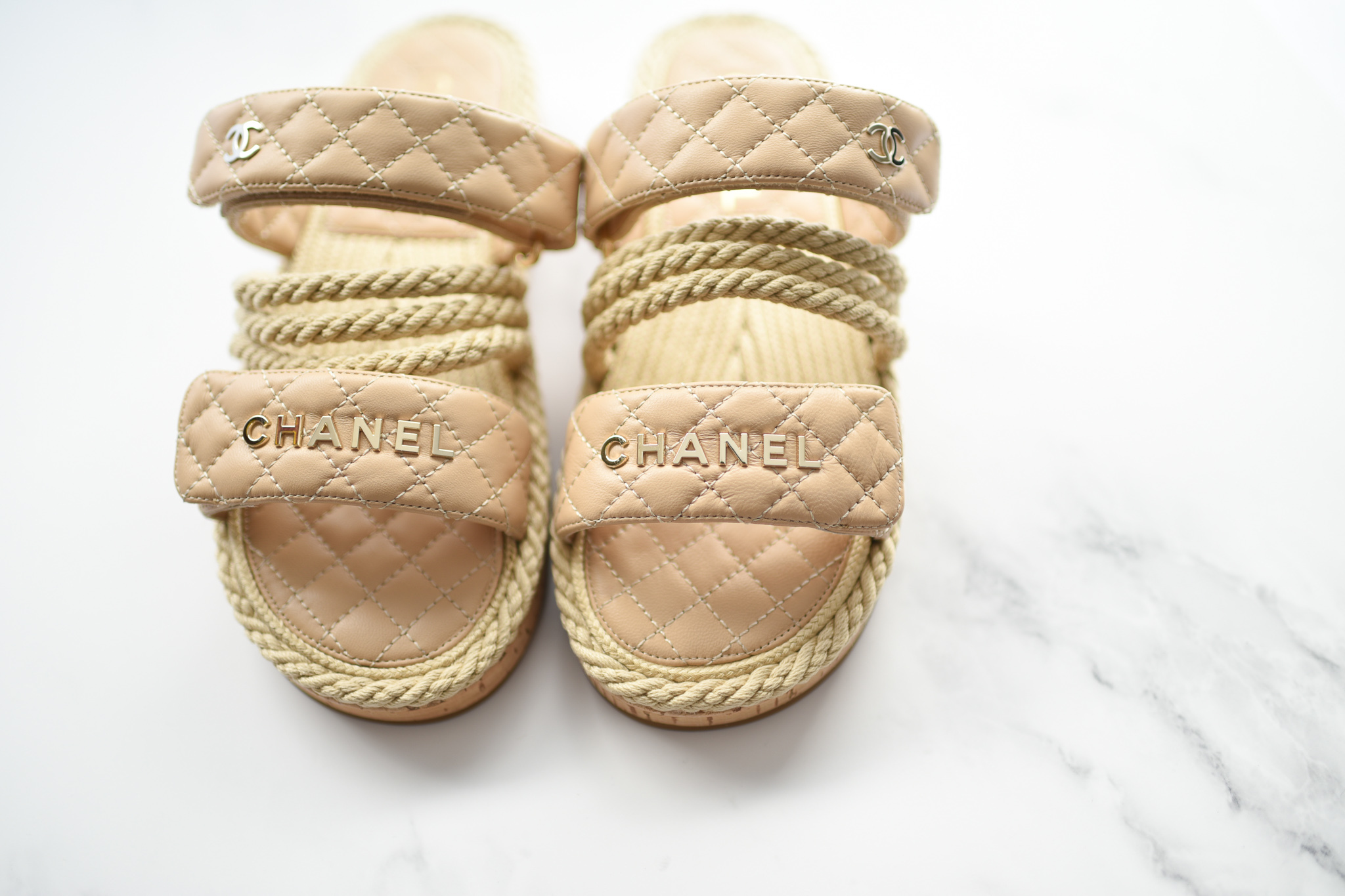 Chanel rope hot sale sandals 219