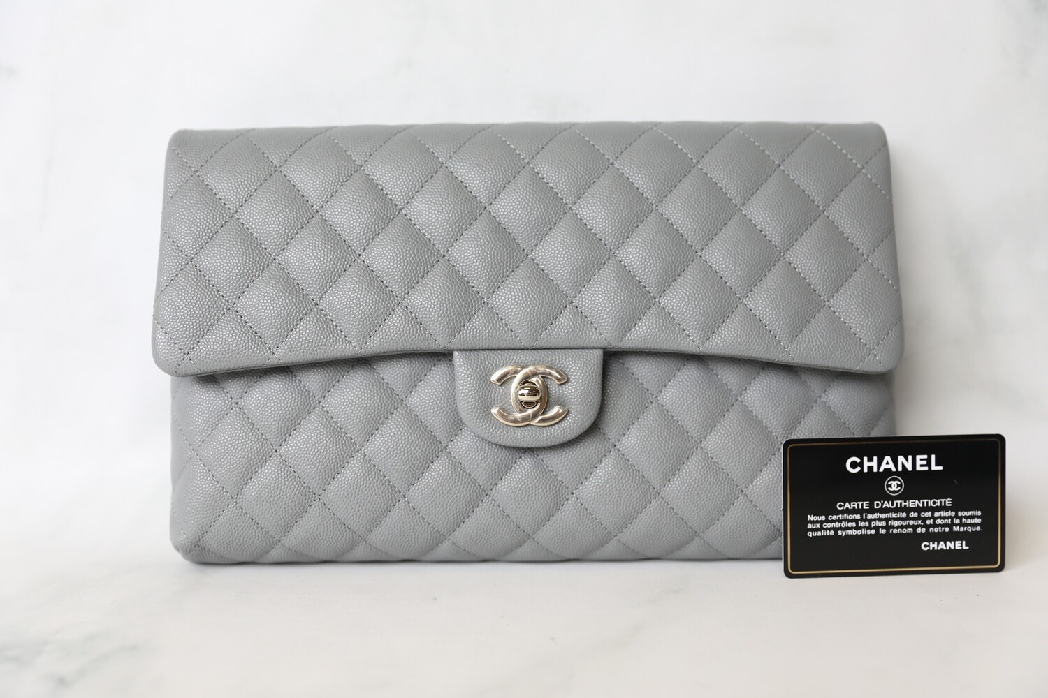 Timeless/Classique leather clutch bag