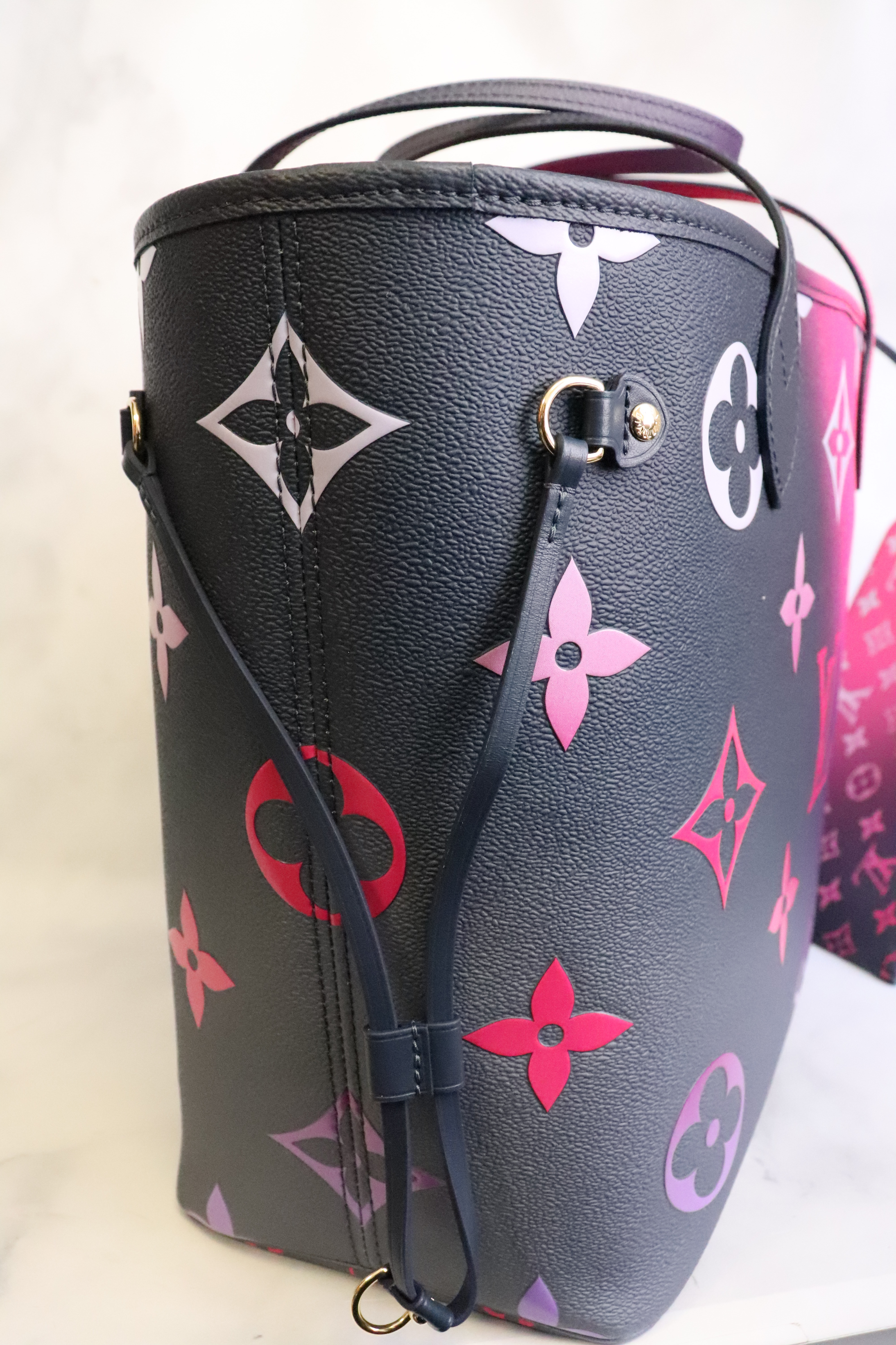Louis Vuitton Neverfull multi pink with dust bag – LUXZILLA