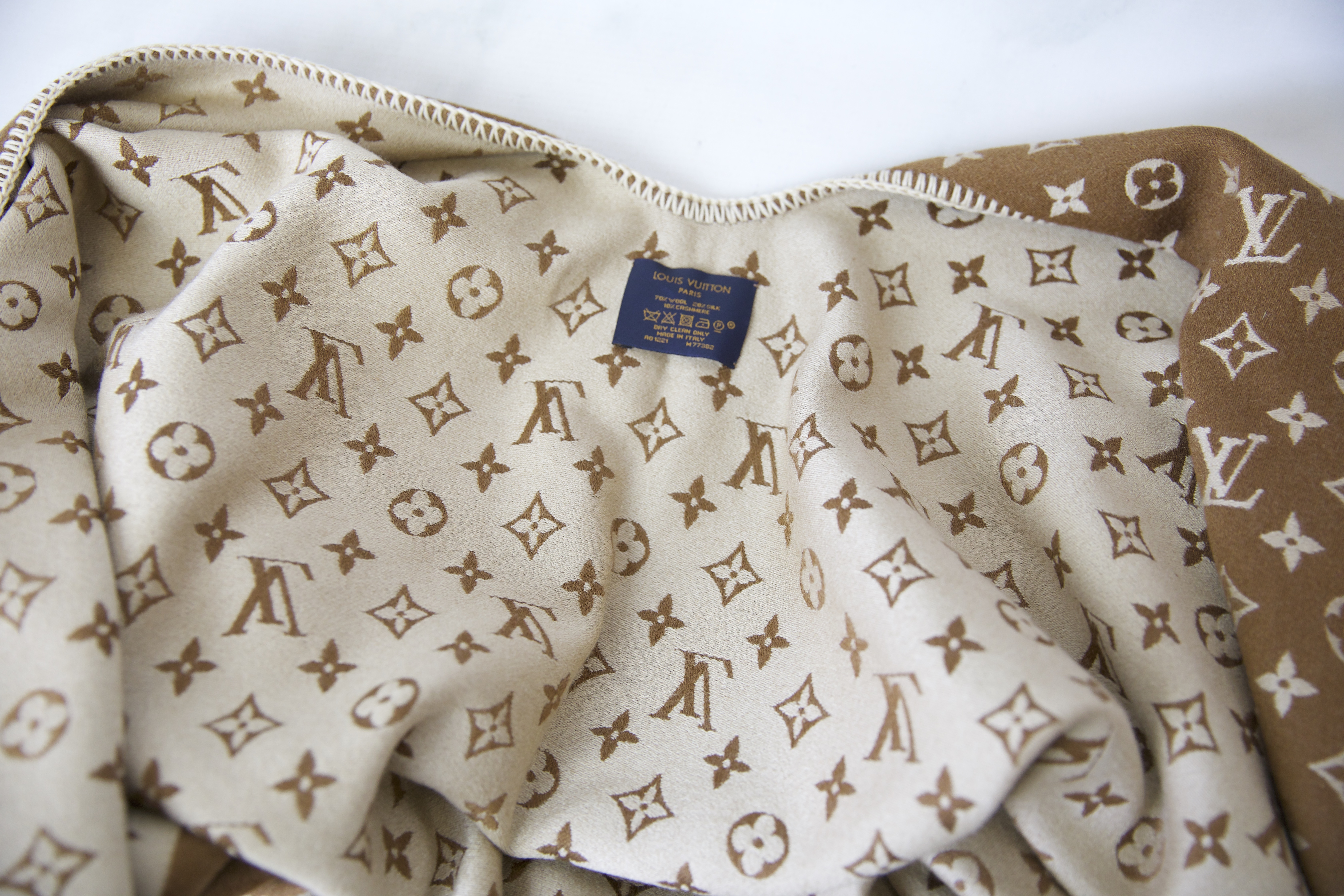 Louis Vuitton Embrace Poncho, Tan and Beige, New WA001 - Julia Rose Boston  | Shop